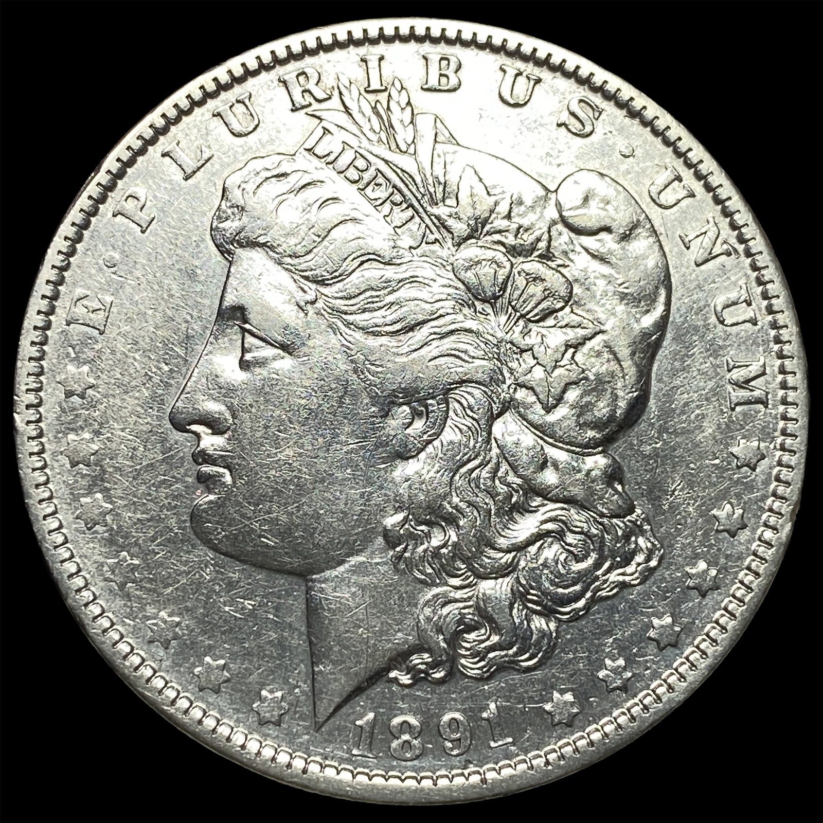 1891-O Silver Morgan Dollar CLOSELY UNCIRCULATED: 1891-O Silver Morgan Dollar CLOSELY UNCIRCULATED