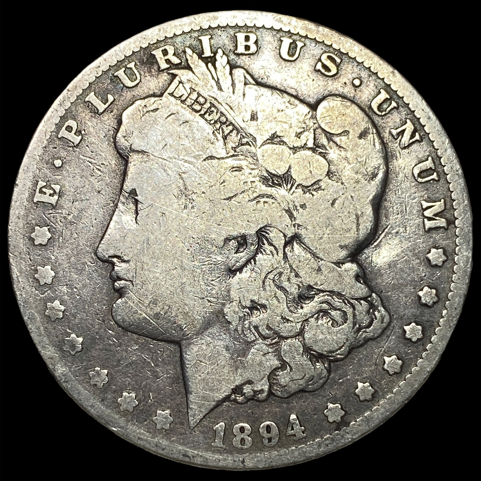 1894-O Silver Morgan Dollar NICELY CIRCULATED: 1894-O Silver Morgan Dollar NICELY CIRCULATED