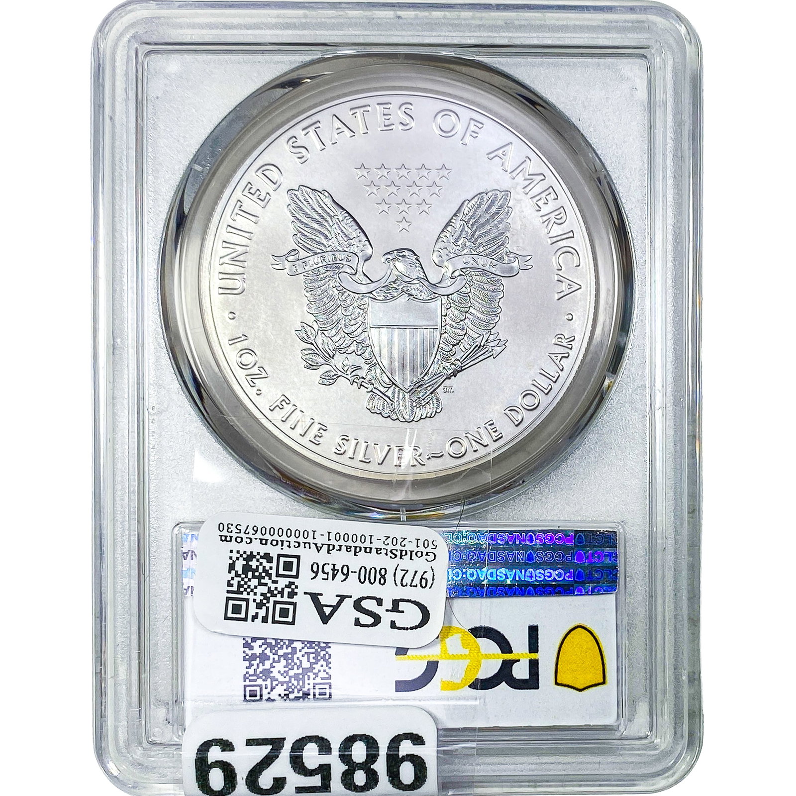 2019 Silver Eagle PCGS MS70 - 2