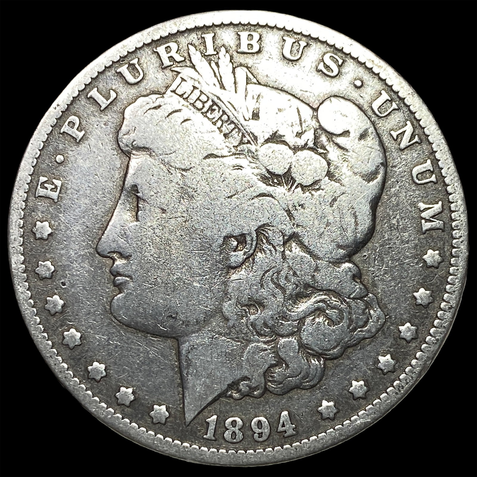 1894-O Silver Morgan Dollar NICELY CIRCULATED: 1894-O Silver Morgan Dollar NICELY CIRCULATED