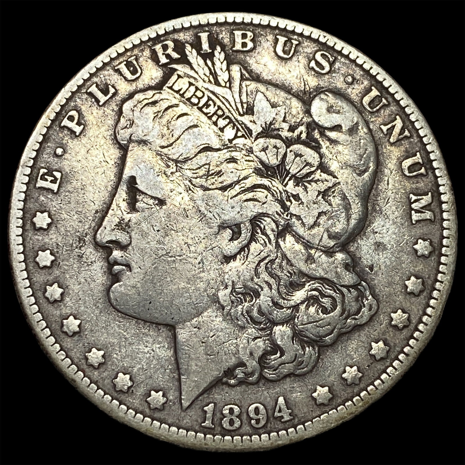 1894-O Silver Morgan Dollar LIGHTLY CIRCULATED: 1894-O Silver Morgan Dollar LIGHTLY CIRCULATED