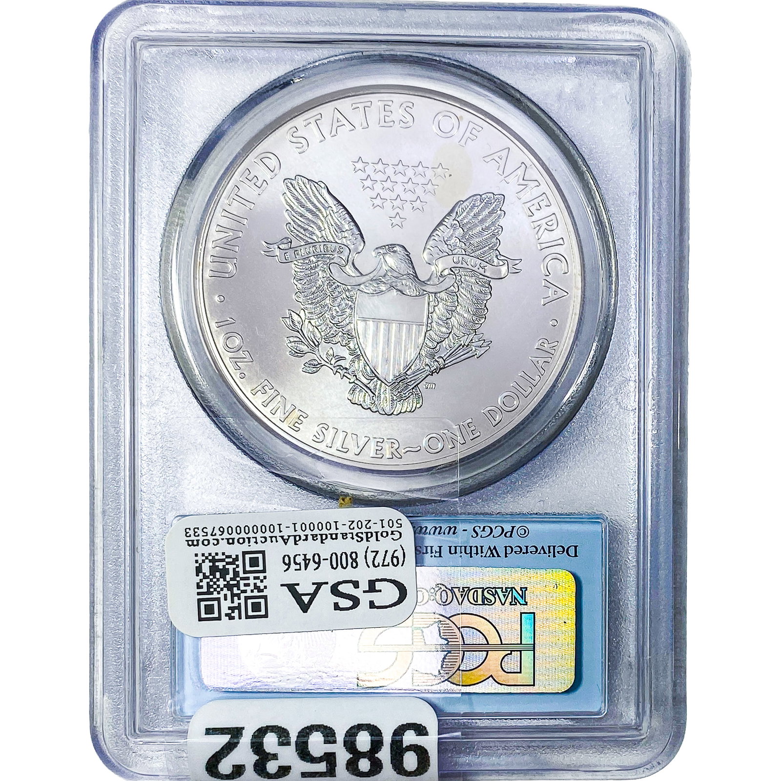2012 Silver Eagle PCGS MS70 - 2