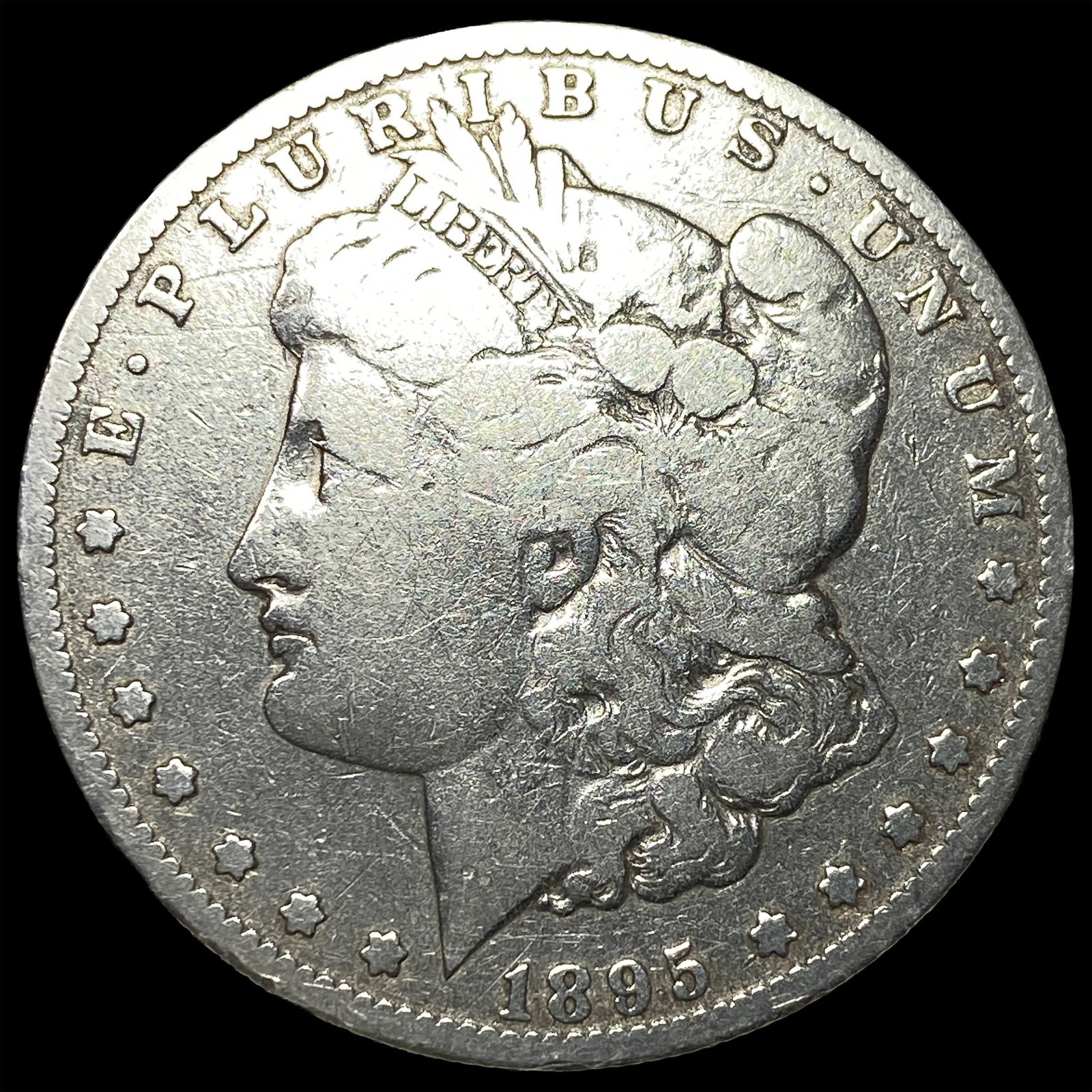 1895-O Silver Morgan Dollar NICELY CIRCULATED: 1895-O Silver Morgan Dollar NICELY CIRCULATED