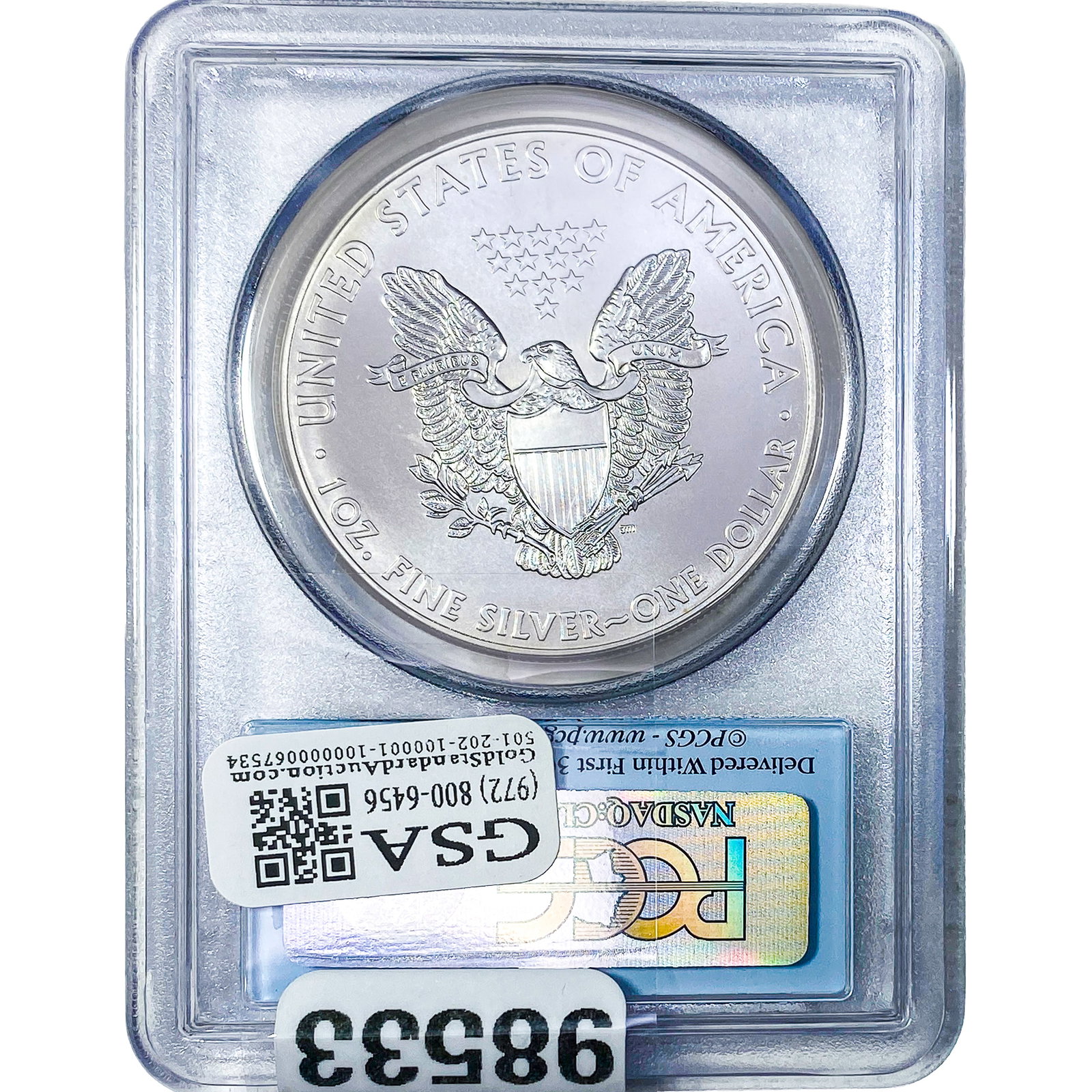 2012 Silver Eagle PCGS MS70 - 2