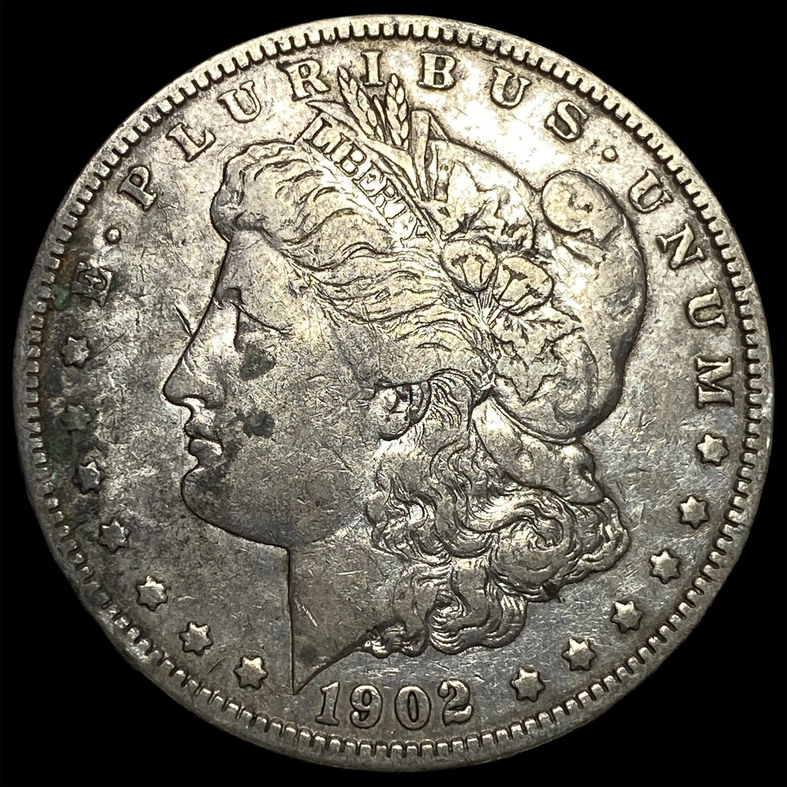 1902 Silver Morgan Dollar CLOSELY UNCIRCULATED: 1902 Silver Morgan Dollar CLOSELY UNCIRCULATED
