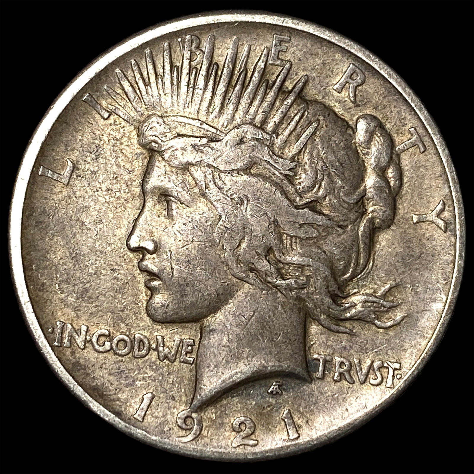 1921 Silver Peace Dollar NEARLY UNCIRCULATED: 1921 Silver Peace Dollar NEARLY UNCIRCULATED