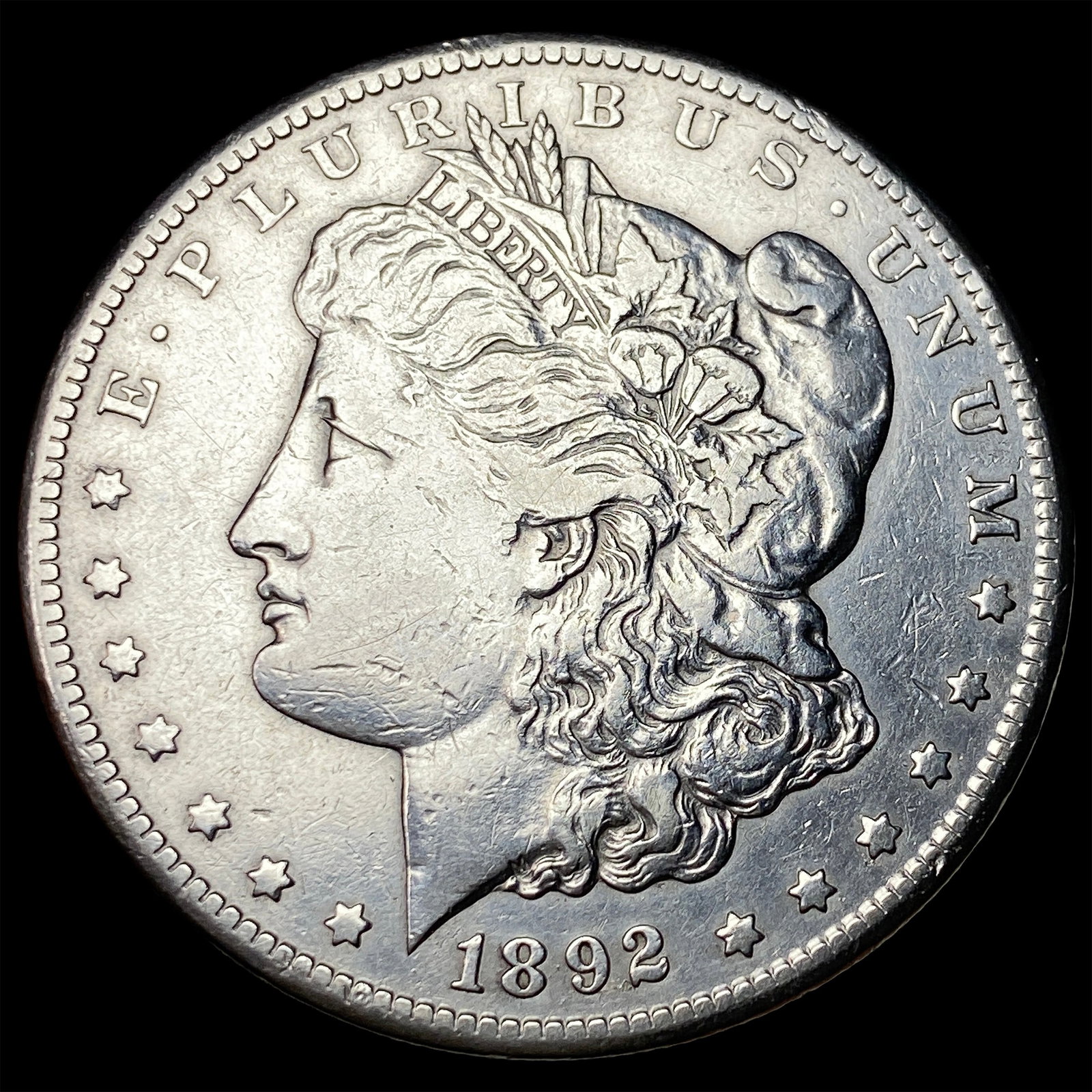 1892-CC Morgan Silver Dollar CHOICE AU (1 of 2)