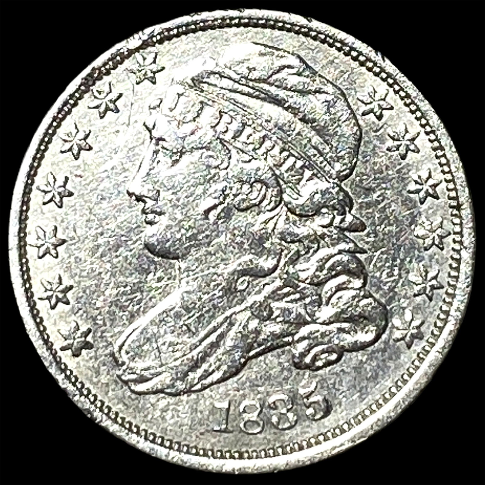 1835 Capped Bust Dime HIGH GRADE: 1835 Capped Bust Dime HIGH GRADE
