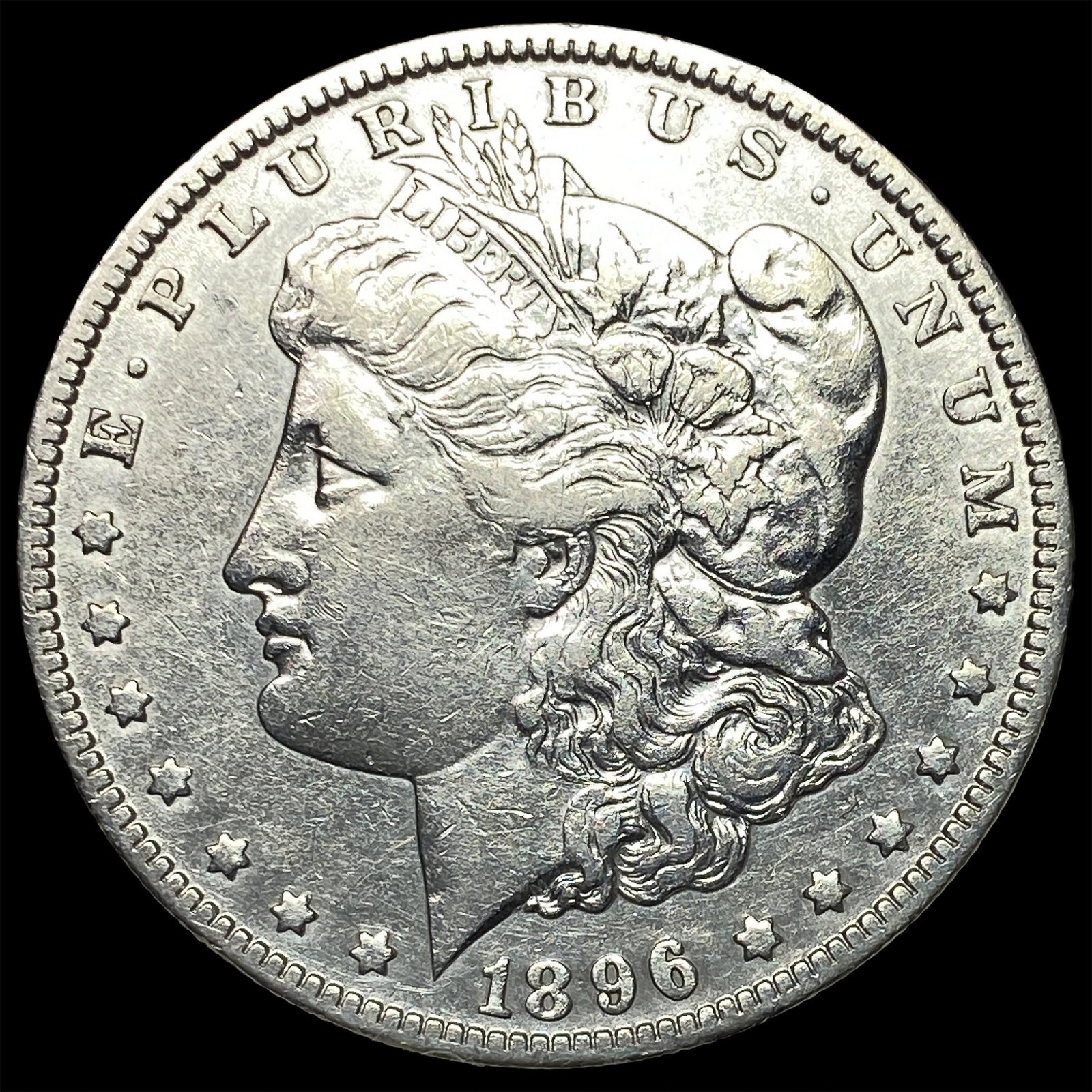 1896-O Silver Morgan Dollar ABOUT UNCIRCULATED: 1896-O Silver Morgan Dollar ABOUT UNCIRCULATED