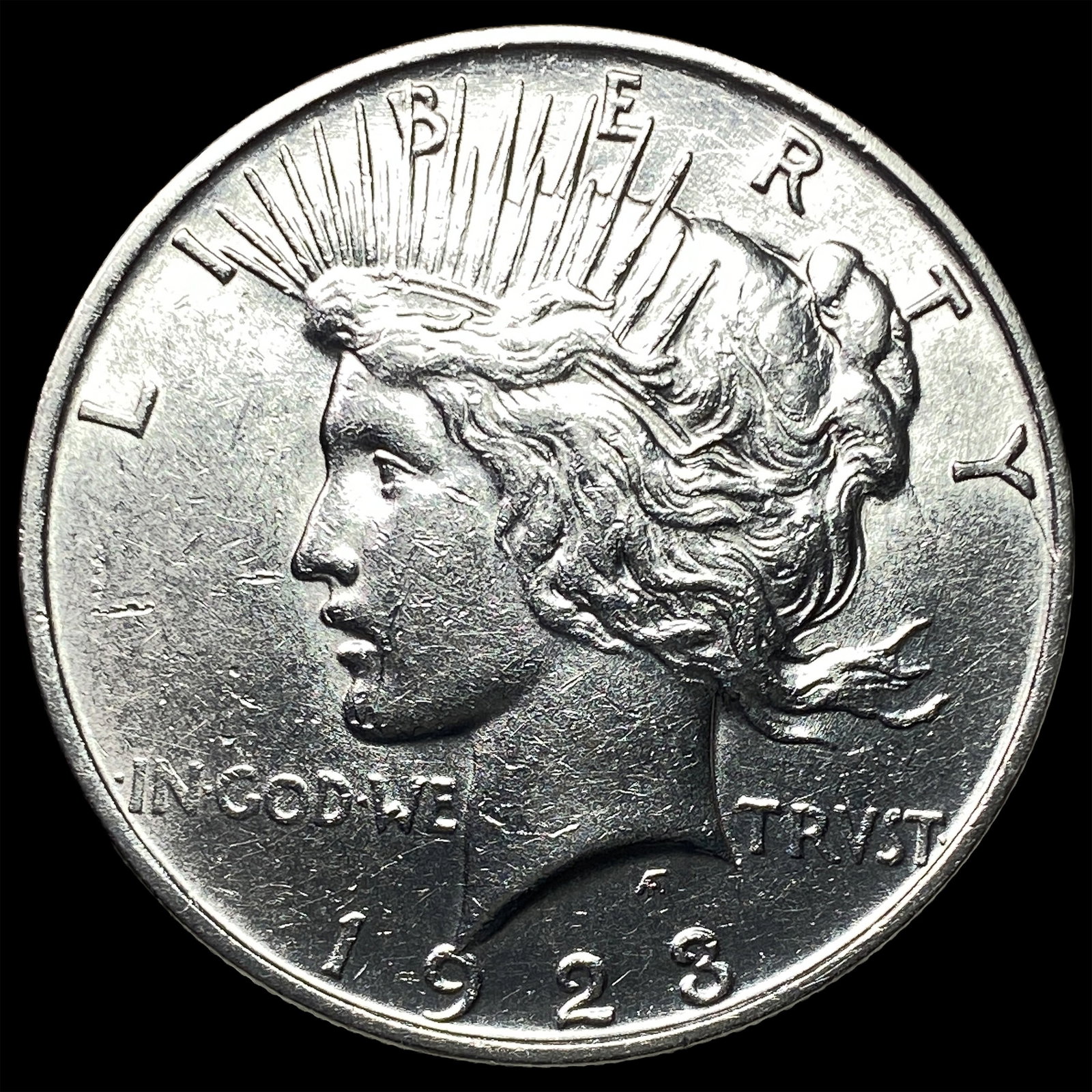 1923-D Peace Silver Dollar UNCIRCULATED: 1923-D Peace Silver Dollar UNCIRCULATED