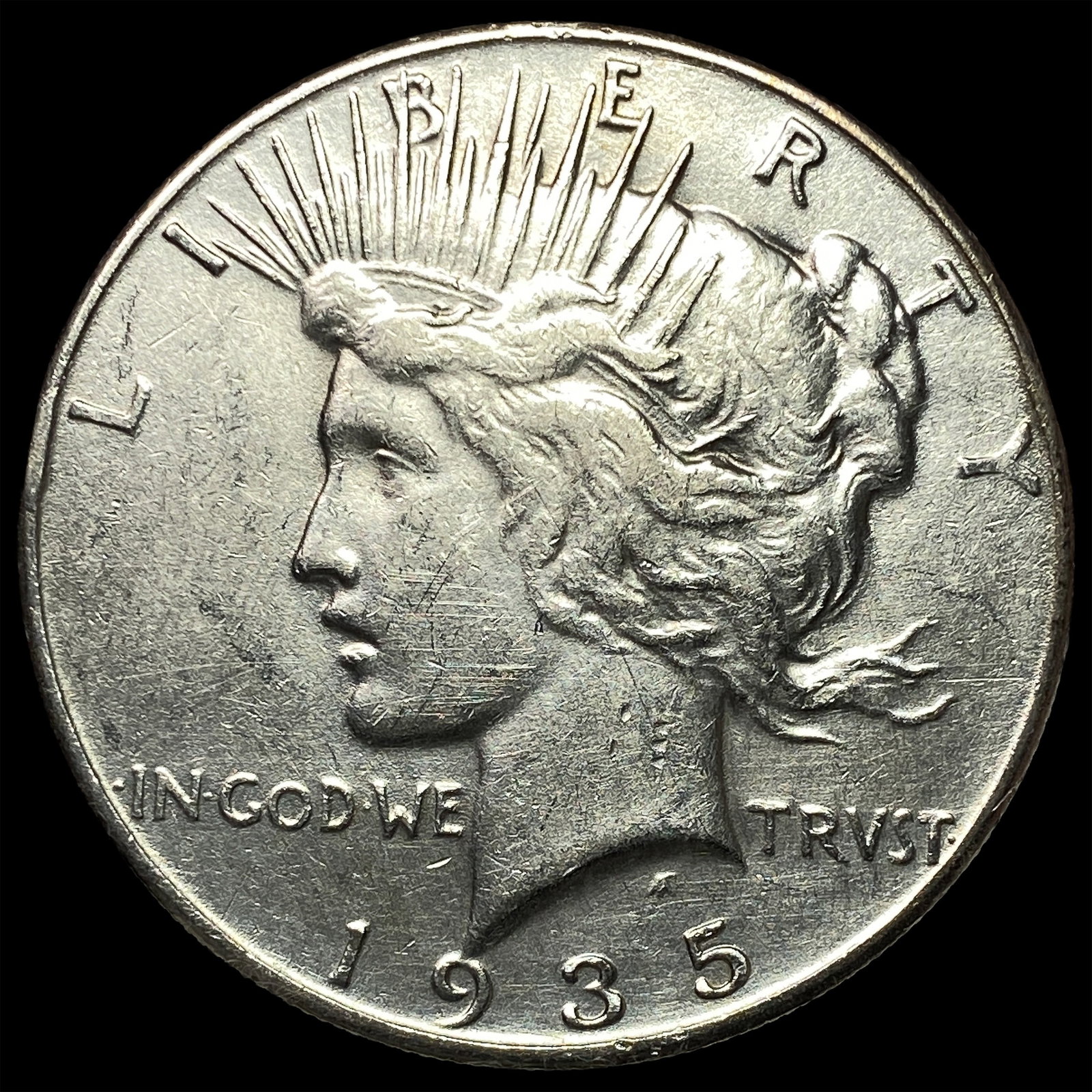 1935 Silver Peace Dollar UNCIRCULATED (1 of 2)