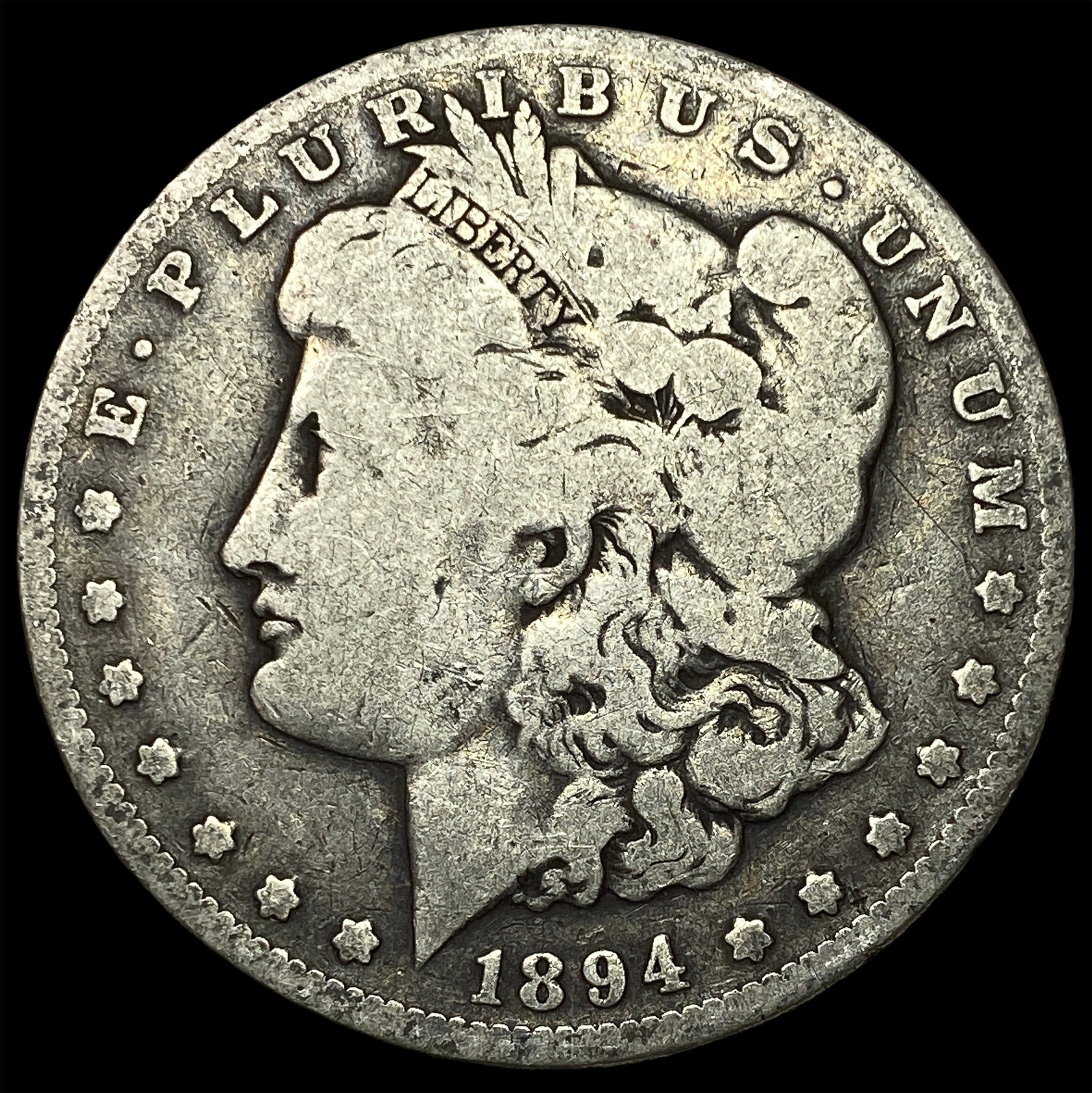 1894-O Morgan Silver Dollar NICELY CIRCULATED: 1894-O Morgan Silver Dollar NICELY CIRCULATED