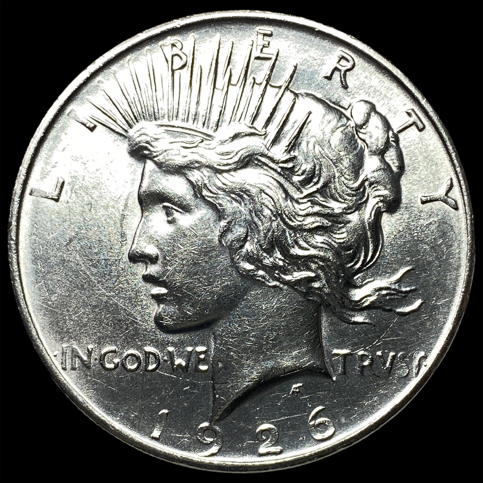1926-D Peace Silver Dollar CLOSELY UNCIRCULATED: 1926-D Peace Silver Dollar CLOSELY UNCIRCULATED