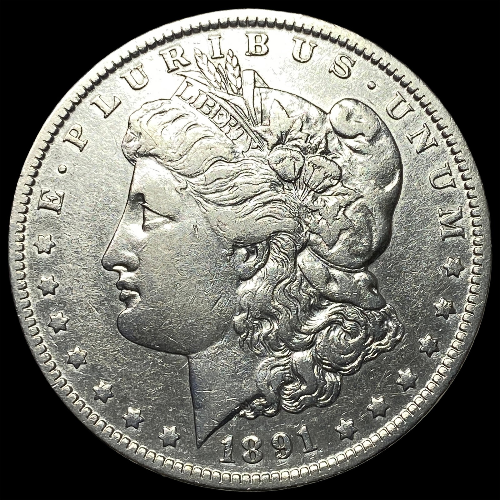 1891-O Silver Morgan Dollar CLOSELY UNCIRCULATED: 1891-O Silver Morgan Dollar CLOSELY UNCIRCULATED