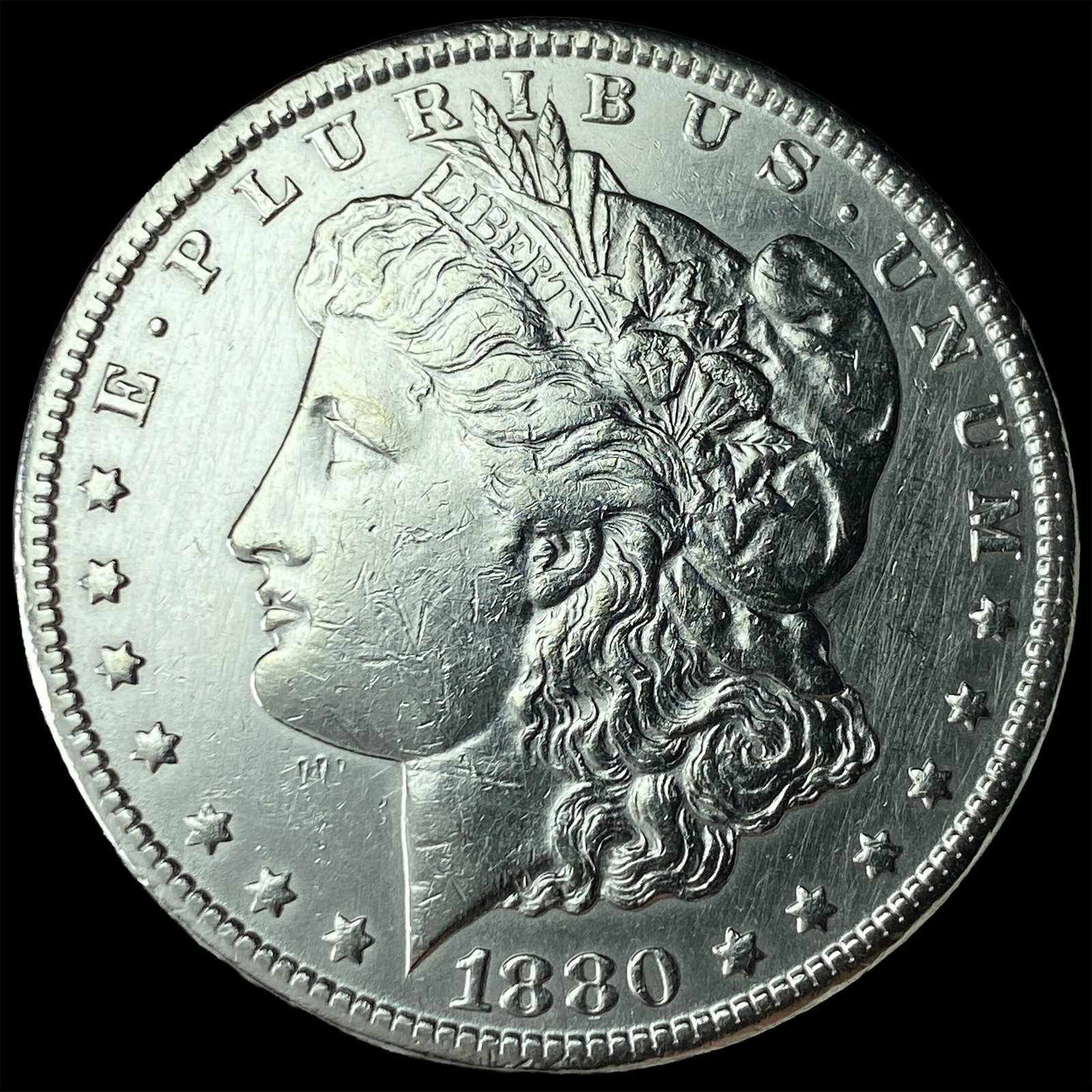 1880-CC Silver Morgan Dollar UNCIRCULATED: 1880-CC Silver Morgan Dollar UNCIRCULATED