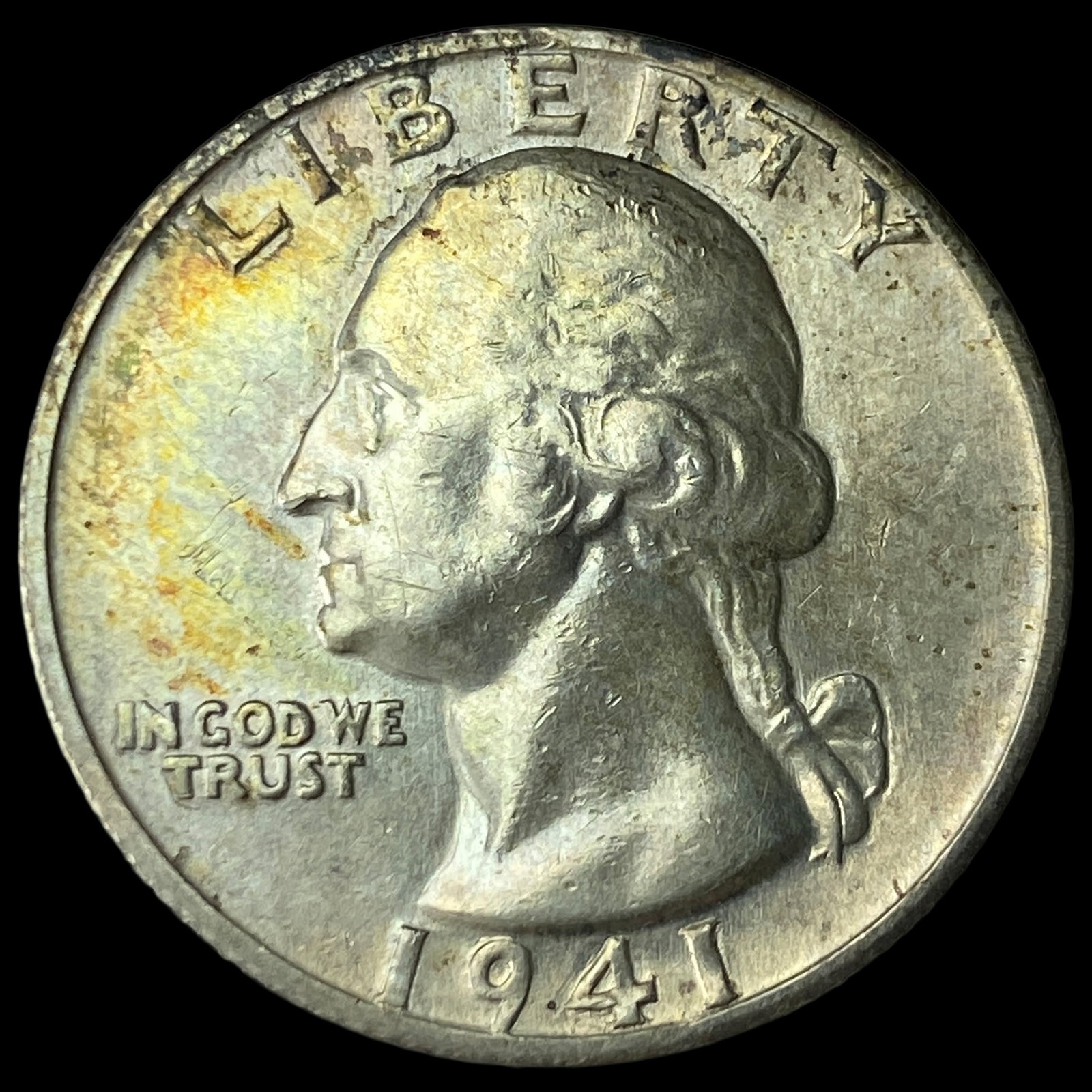 1941-S Silver Washington Quarter UNCIRCULATED: 1941-S Silver Washington Quarter UNCIRCULATED