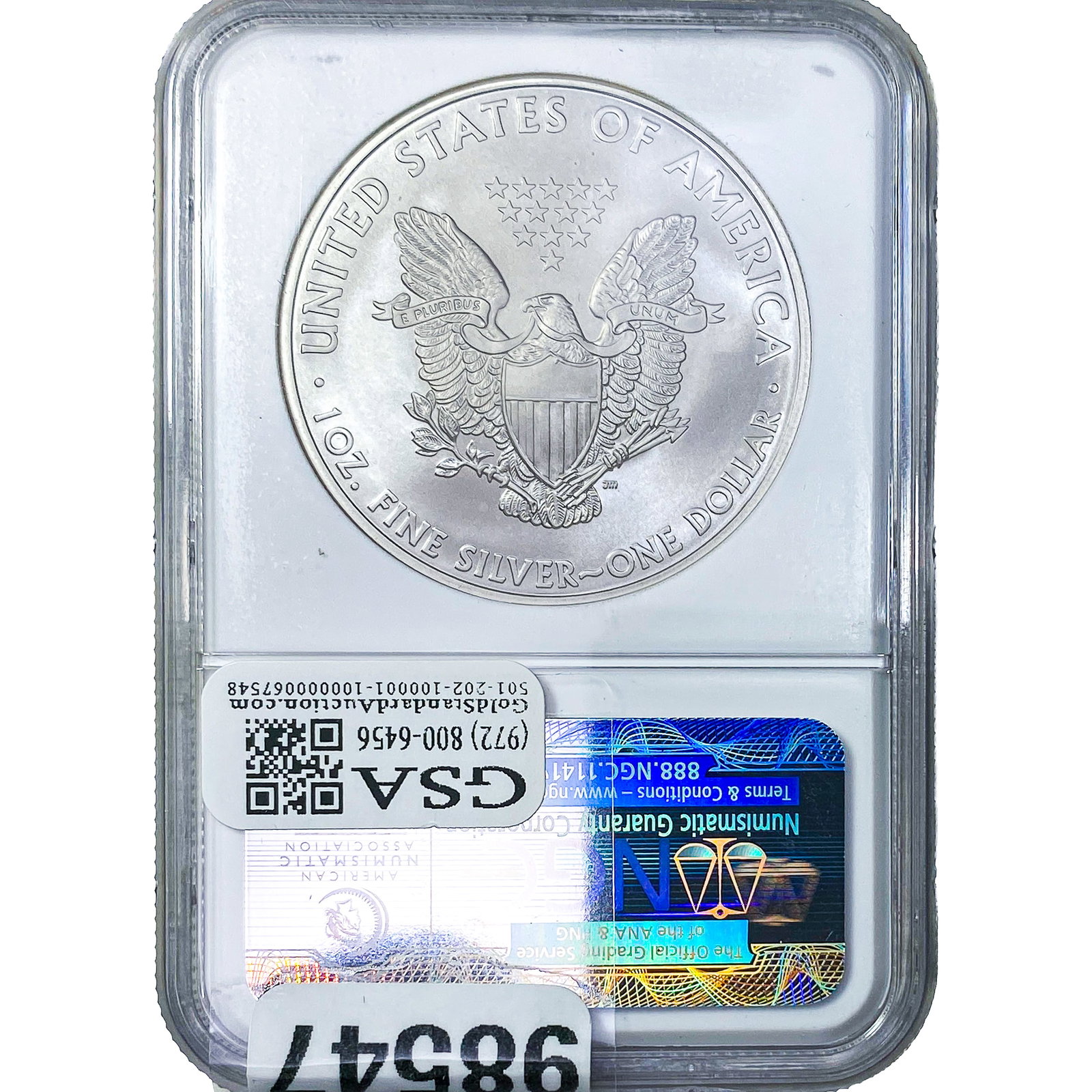 2010 Silver Eagle NGC MS70 - 2