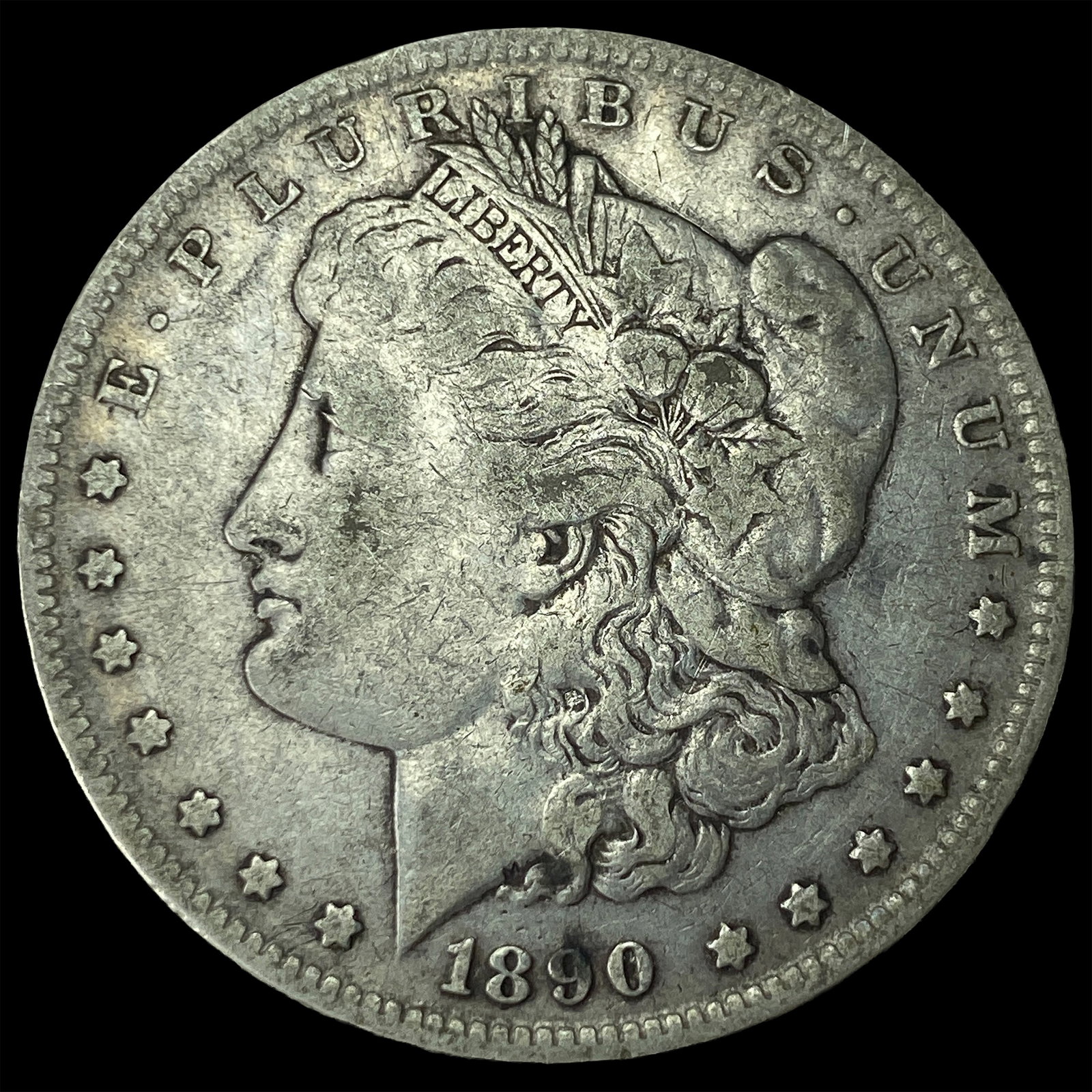 1890-O Silver Morgan Dollar NEARLY UNCIRCULATED: 1890-O Silver Morgan Dollar NEARLY UNCIRCULATED