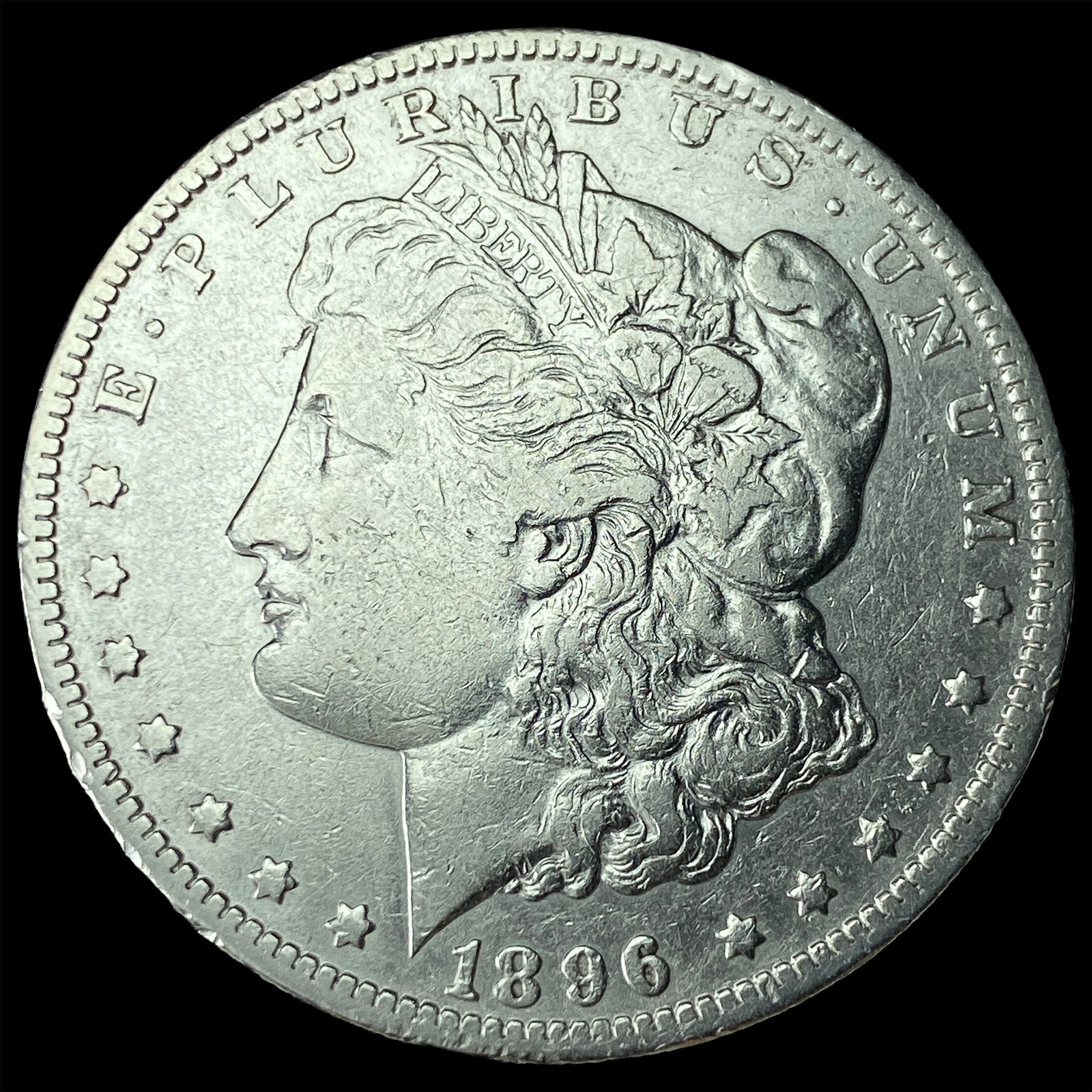 1896-O Silver Morgan Dollar CLOSELY UNCIRCULATED: 1896-O Silver Morgan Dollar CLOSELY UNCIRCULATED
