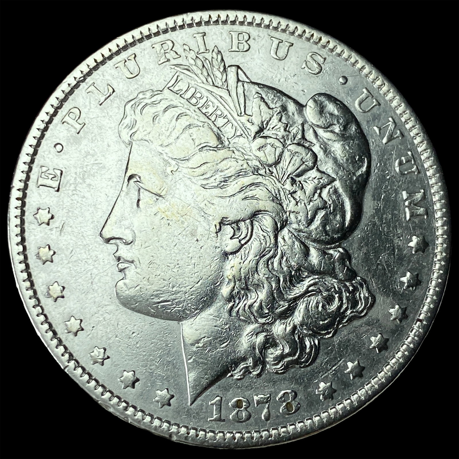 1878 Morgan Silver Dollar CLOSELY UNCIRCULATED: 1878 Morgan Silver Dollar CLOSELY UNCIRCULATED