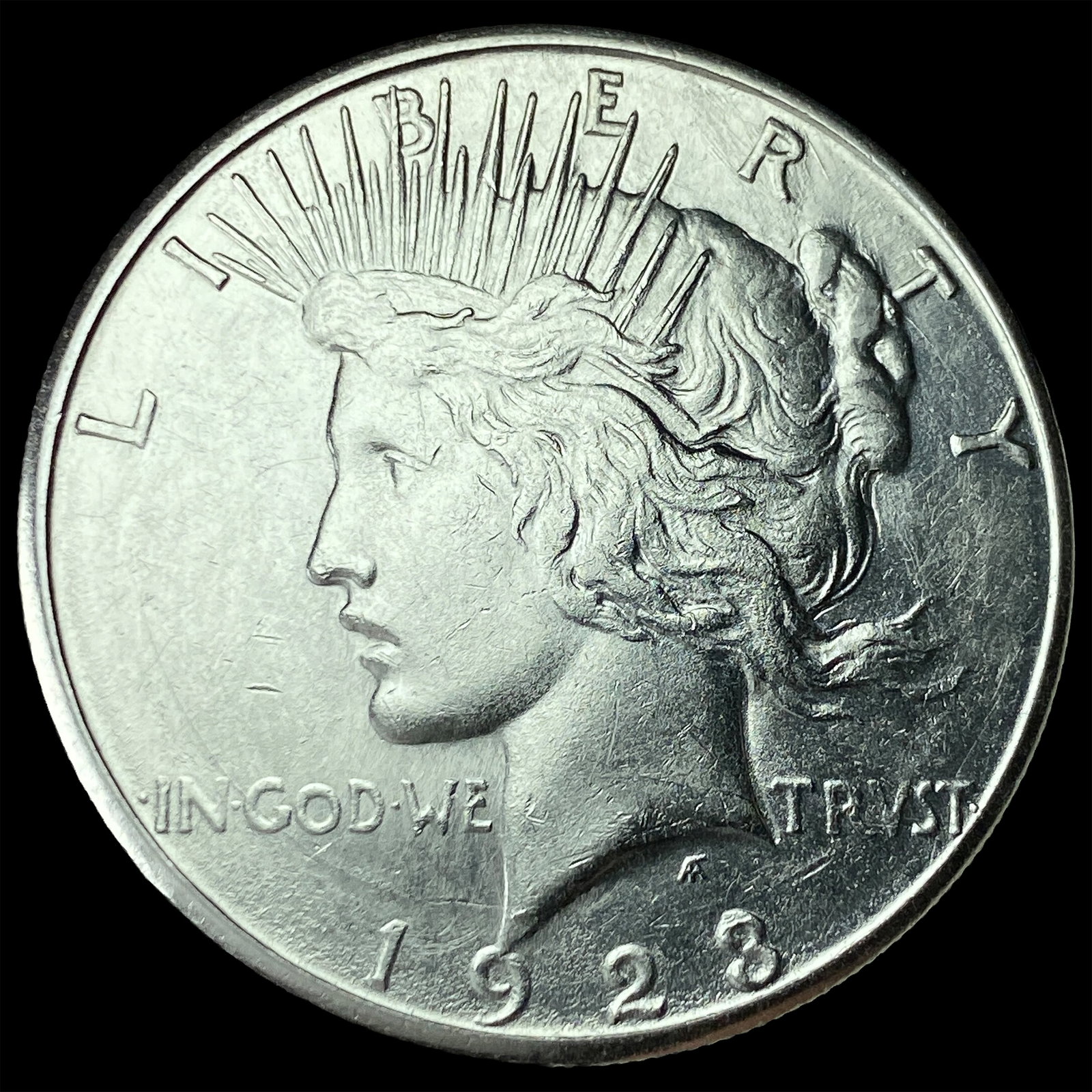 1923 Silver Peace Dollar UNCIRCULATED: 1923 Silver Peace Dollar UNCIRCULATED