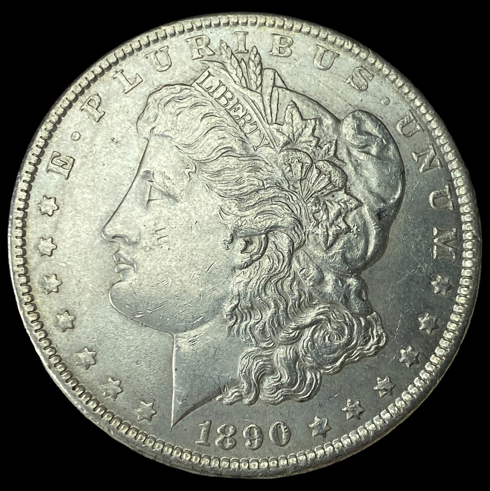 1890 Morgan Silver Dollar UNCIRCULATED: 1890 Morgan Silver Dollar UNCIRCULATED