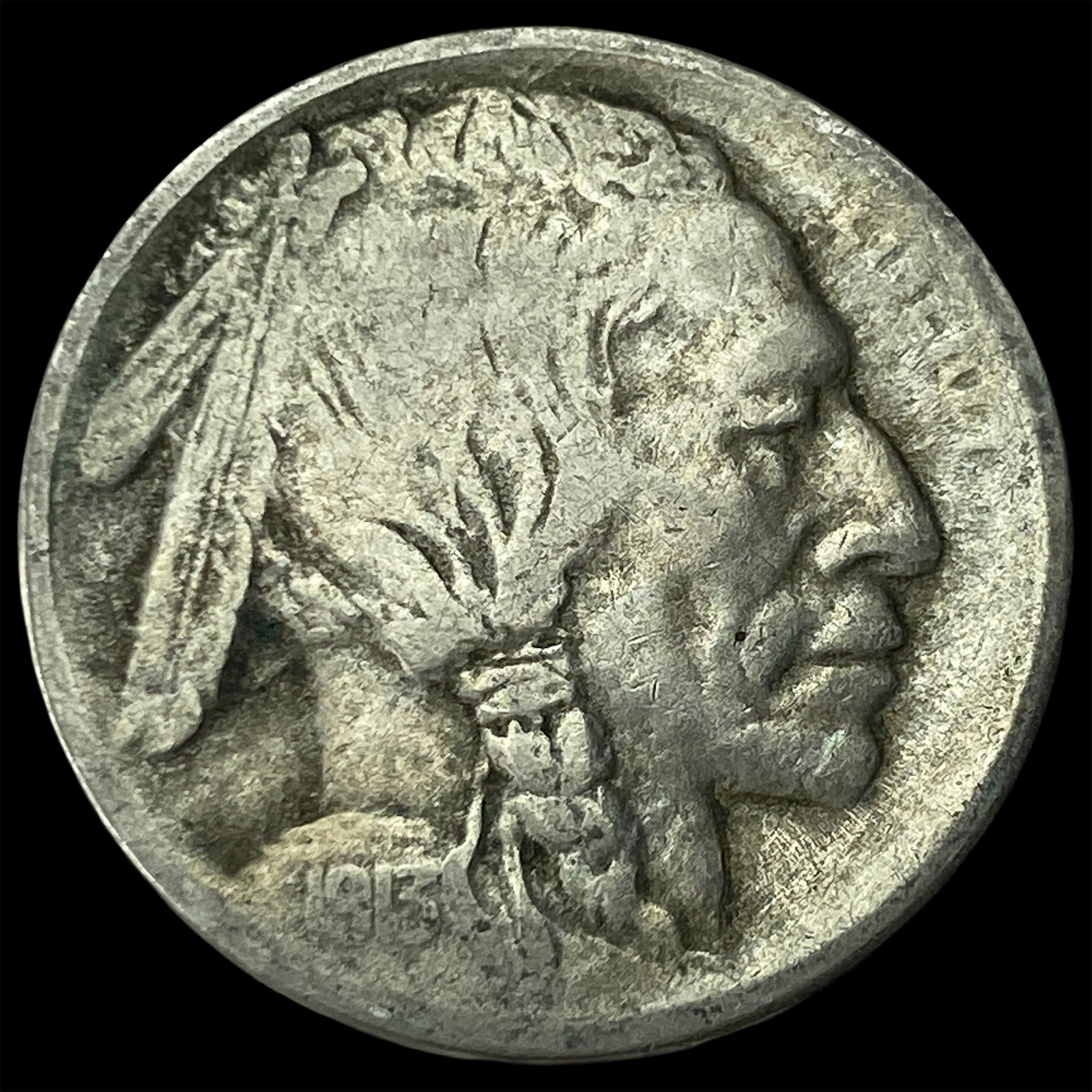 1913-S Type 1 Buffalo Nickel NEARLY UNCIRCULATED: 1913-S Type 1 Buffalo Nickel NEARLY UNCIRCULATED