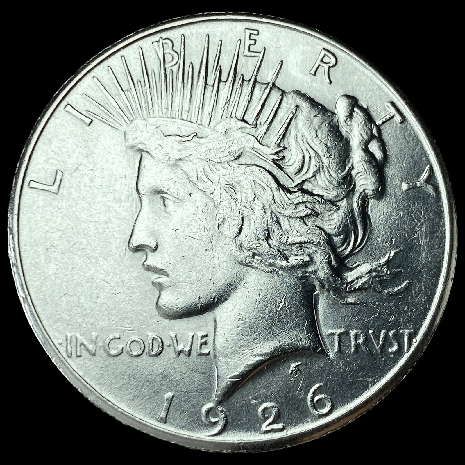 1926-S Silver Peace Dollar UNCIRCULATED: 1926-S Silver Peace Dollar UNCIRCULATED