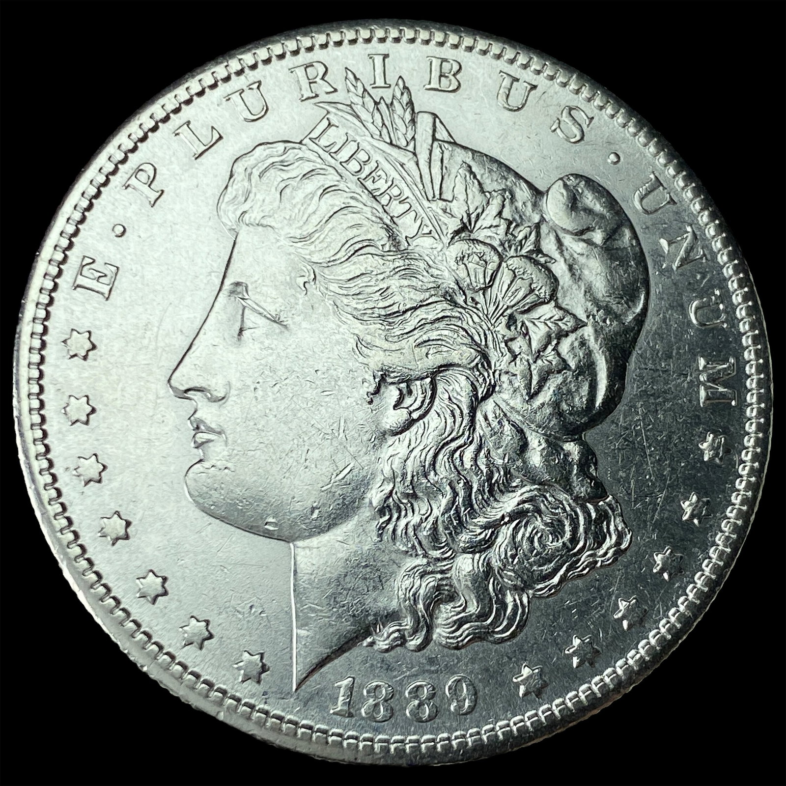 1889 Silver Morgan Dollar UNCIRCULATED: 1889 Silver Morgan Dollar UNCIRCULATED