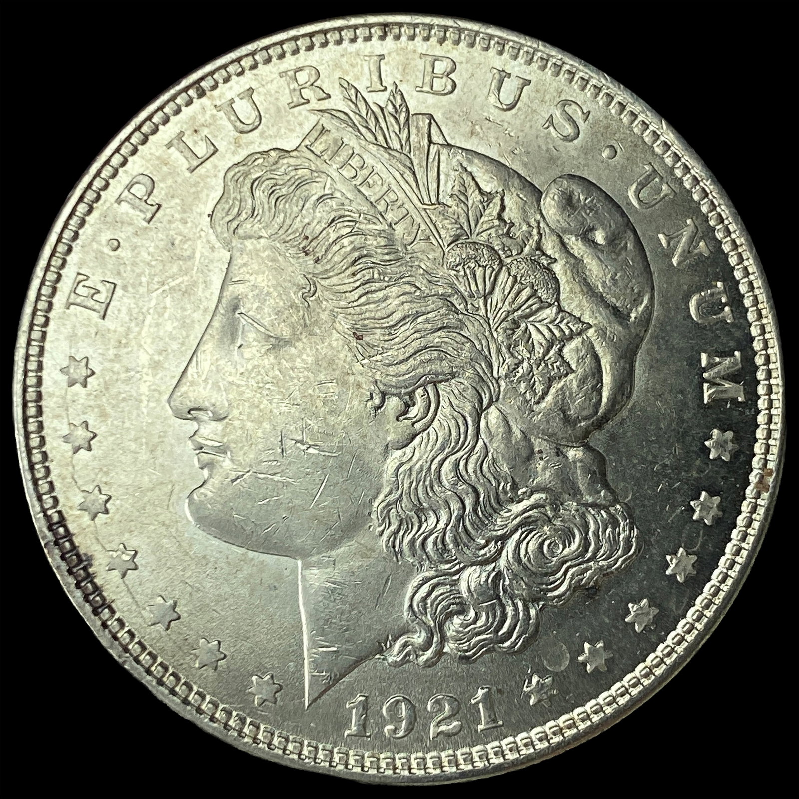 1921 Silver Morgan Dollar UNCIRCULATED: 1921 Silver Morgan Dollar UNCIRCULATED