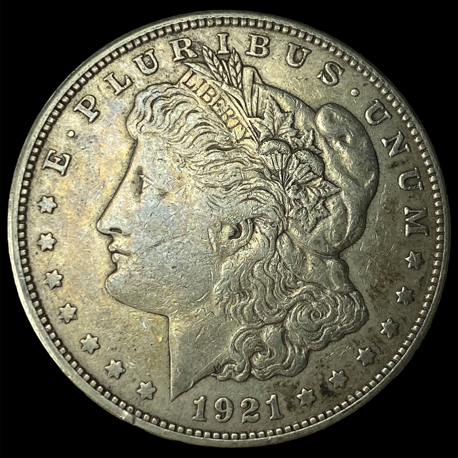 1921-S Silver Morgan Dollar NEARLY UNCIRCULATED: 1921-S Silver Morgan Dollar NEARLY UNCIRCULATED