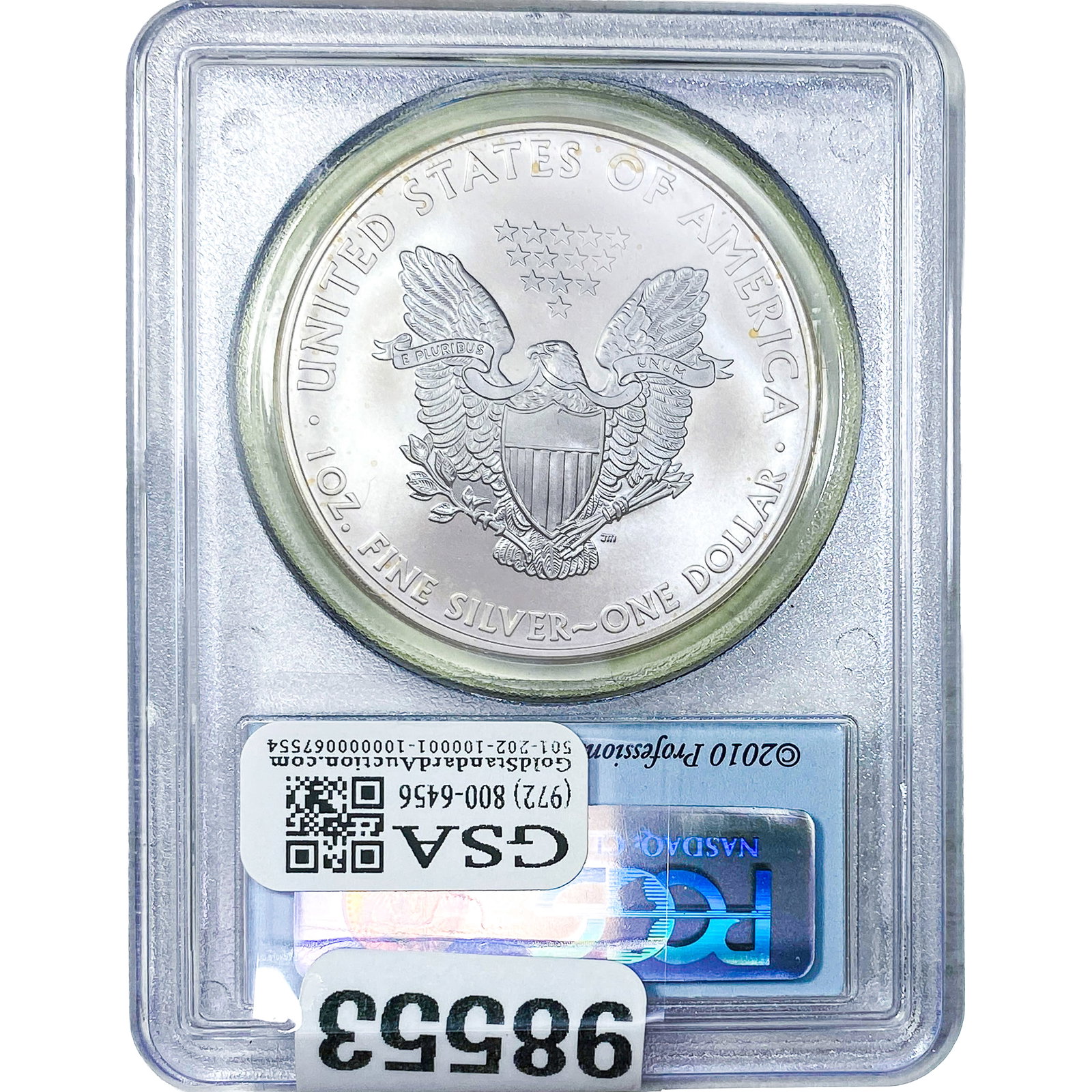 2010 Silver Eagle PCGS MS70 - 2