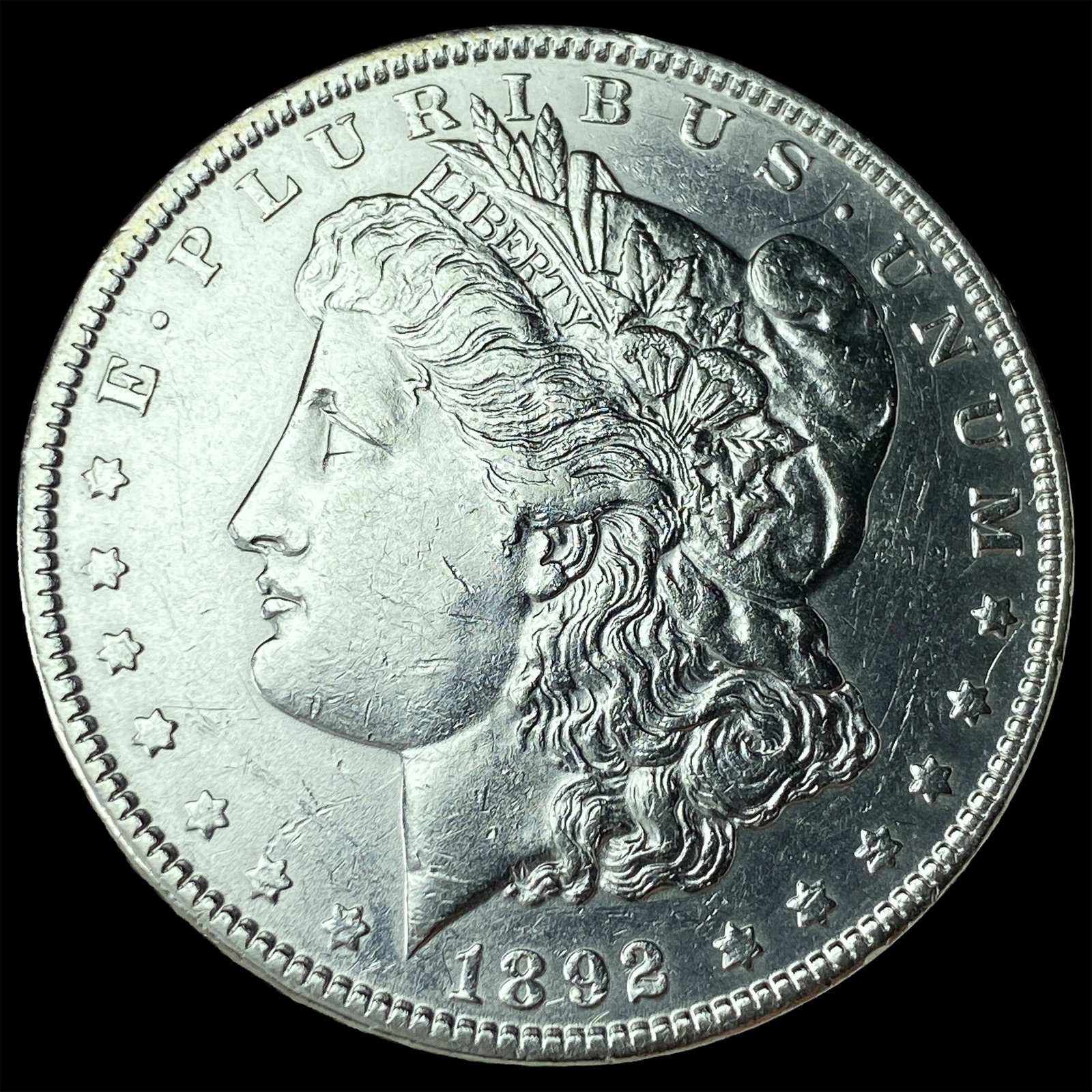 1892-S Silver Morgan Dollar UNCIRCULATED: 1892-S Silver Morgan Dollar UNCIRCULATED