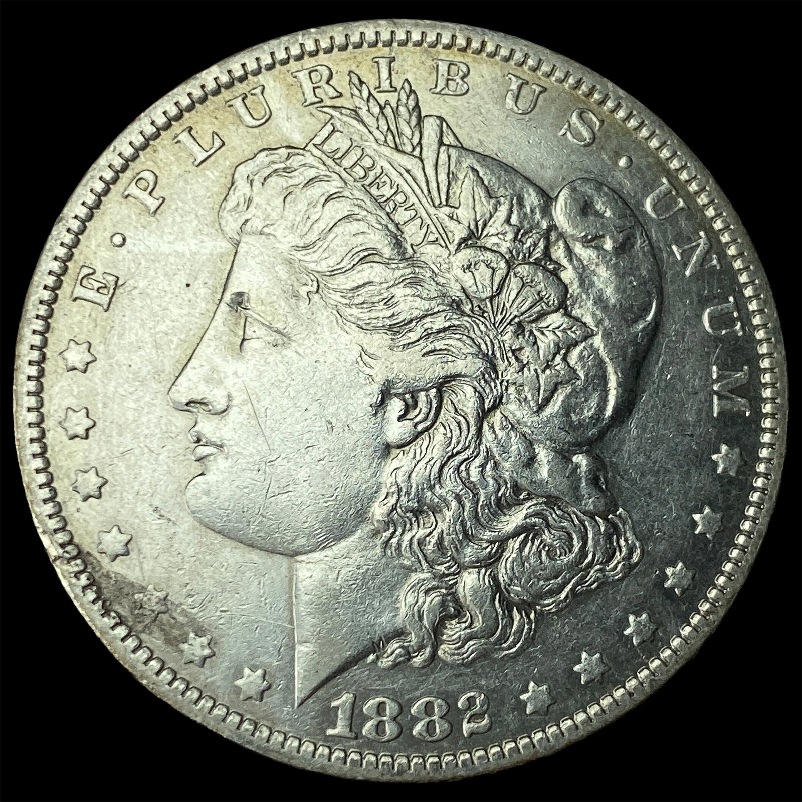 1882-O Morgan Silver Dollar CLOSELY UNCIRCULATED: 1882-O Morgan Silver Dollar CLOSELY UNCIRCULATED