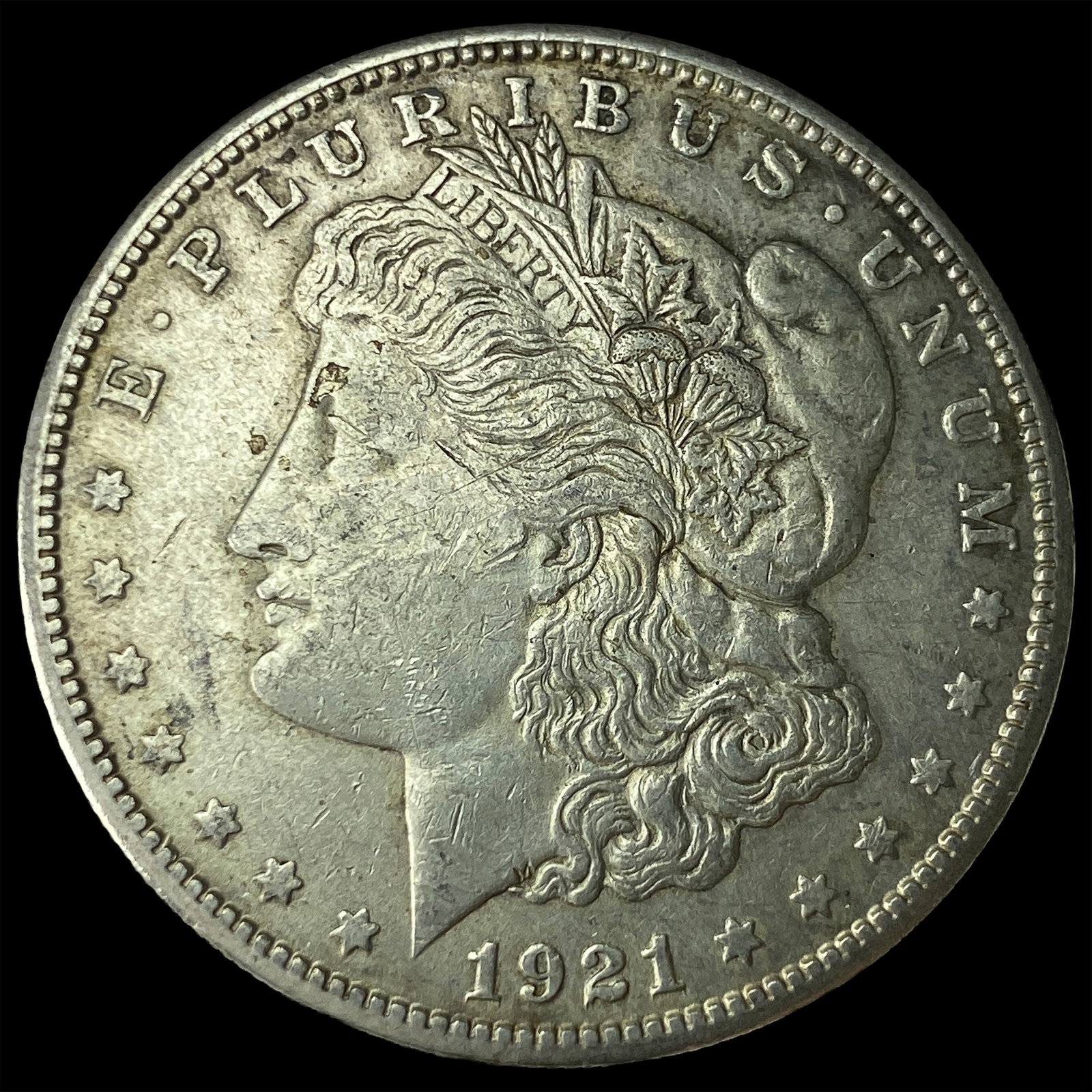 1921-S Silver Morgan Dollar CLOSELY UNCIRCULATED: 1921-S Silver Morgan Dollar CLOSELY UNCIRCULATED