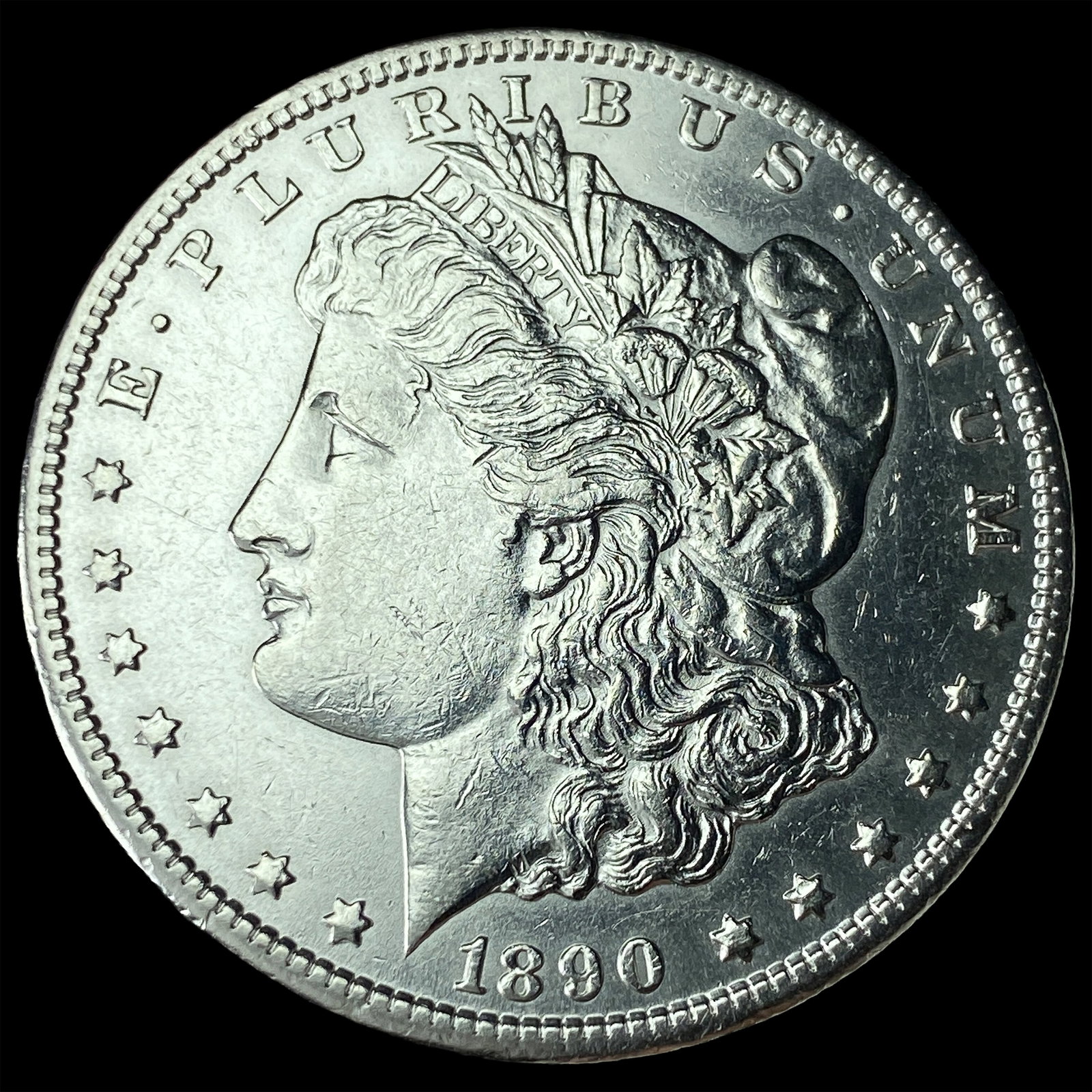 1890-CC Silver Morgan Dollar UNCIRCULATED: 1890-CC Silver Morgan Dollar UNCIRCULATED