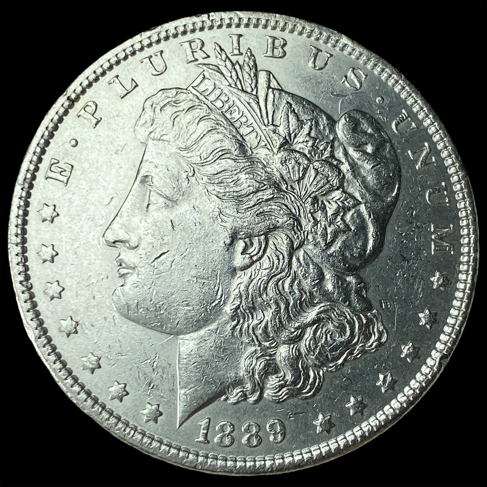 1889 Silver Morgan Dollar UNCIRCULATED: 1889 Silver Morgan Dollar UNCIRCULATED