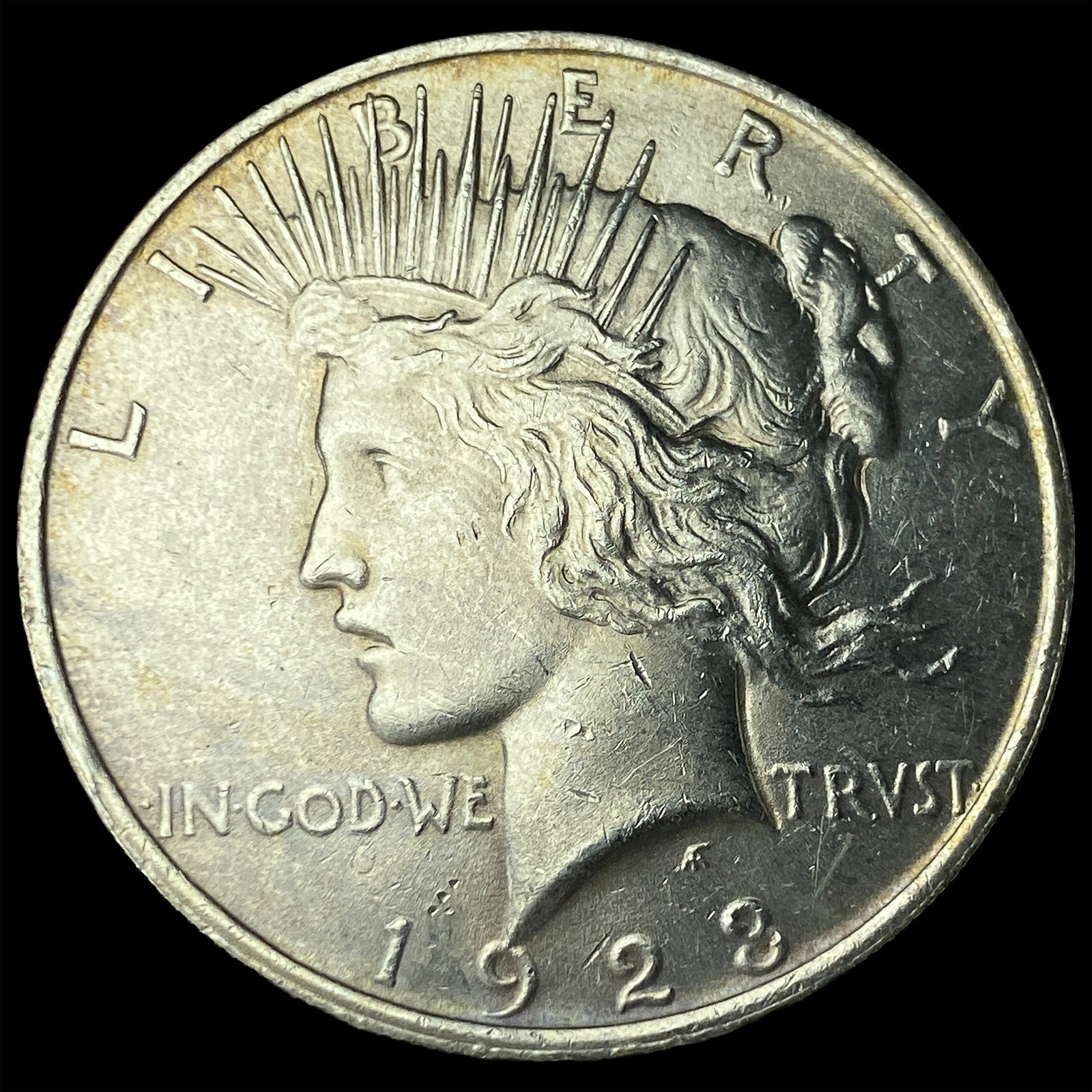 1923 Silver Peace Dollar CHOICE BU: 1923 Silver Peace Dollar CHOICE BU
