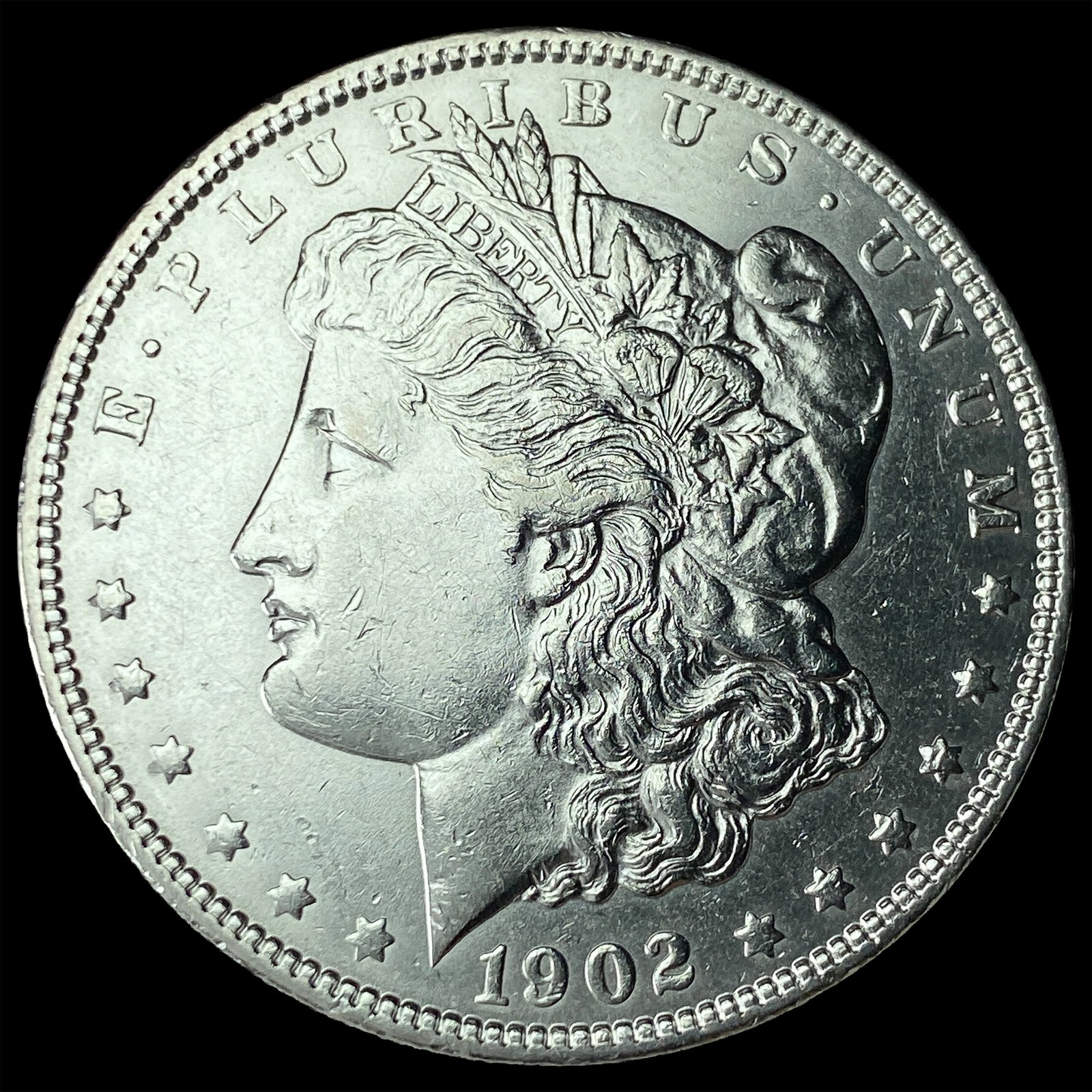 1902 Morgan Silver Dollar CHOICE AU: 1902 Morgan Silver Dollar CHOICE AU