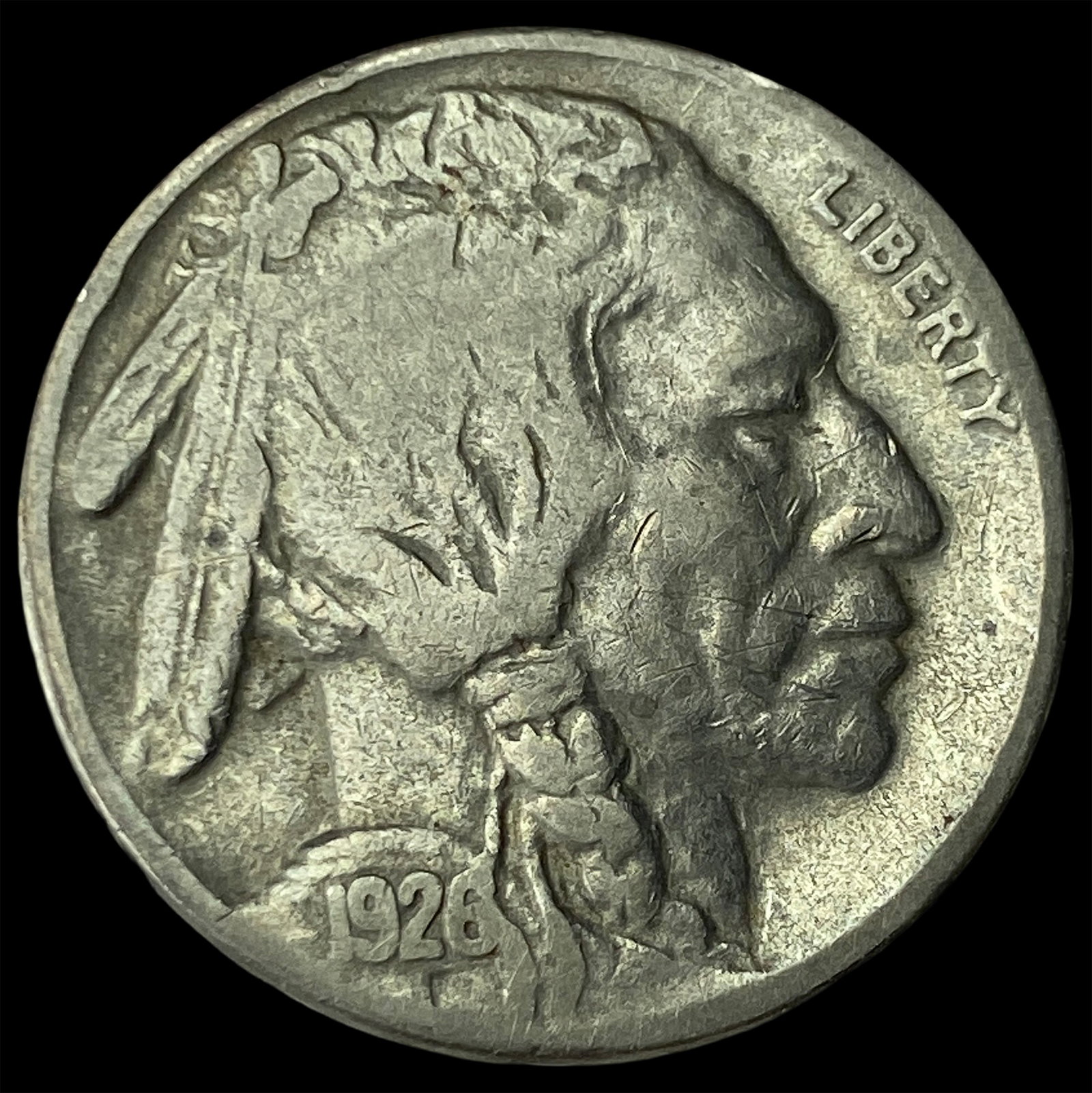 1926-S Buffalo Nickel CLOSELY UNCIRCULATED: 1926-S Buffalo Nickel CLOSELY UNCIRCULATED