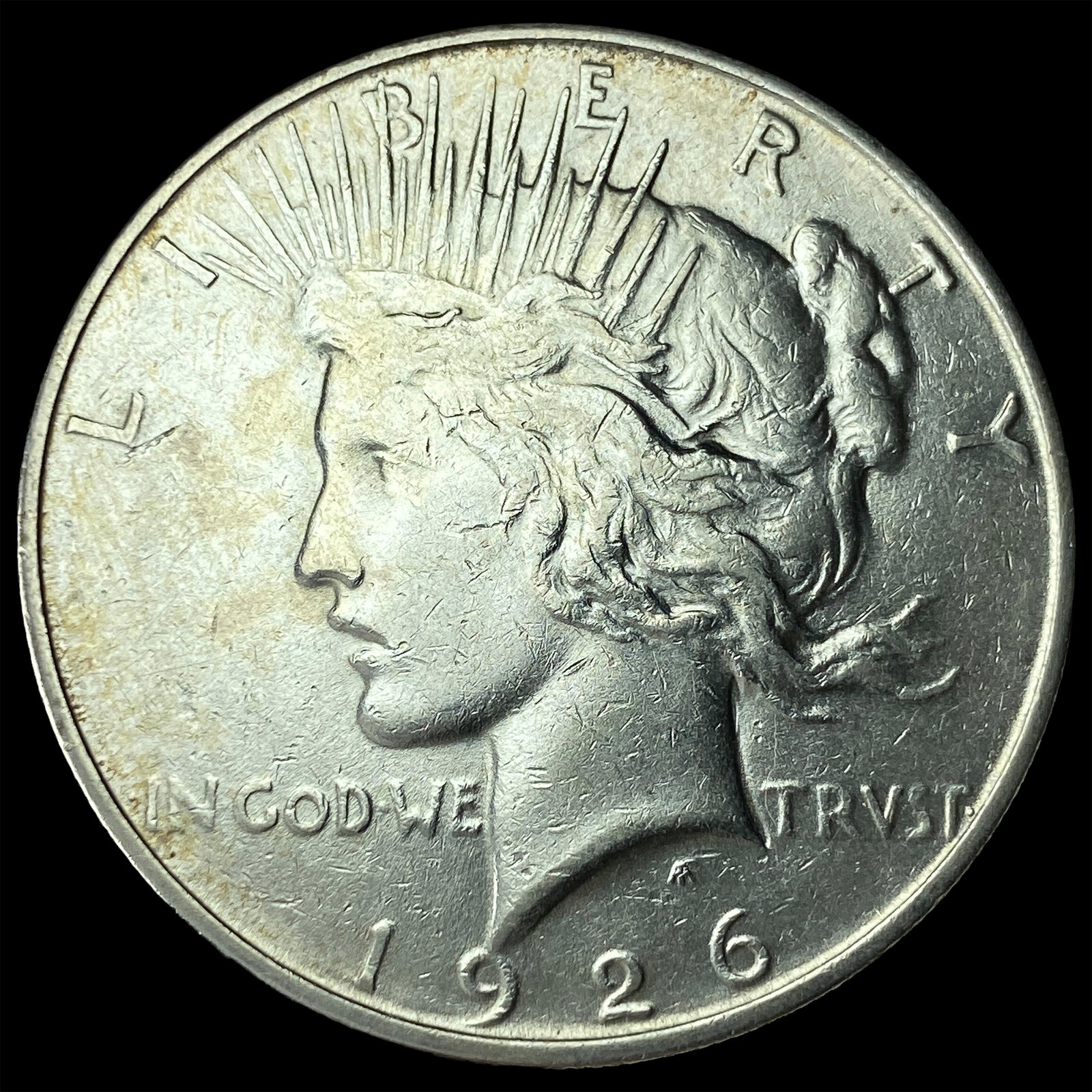 1926 Silver Peace Dollar CHOICE AU: 1926 Silver Peace Dollar CHOICE AU