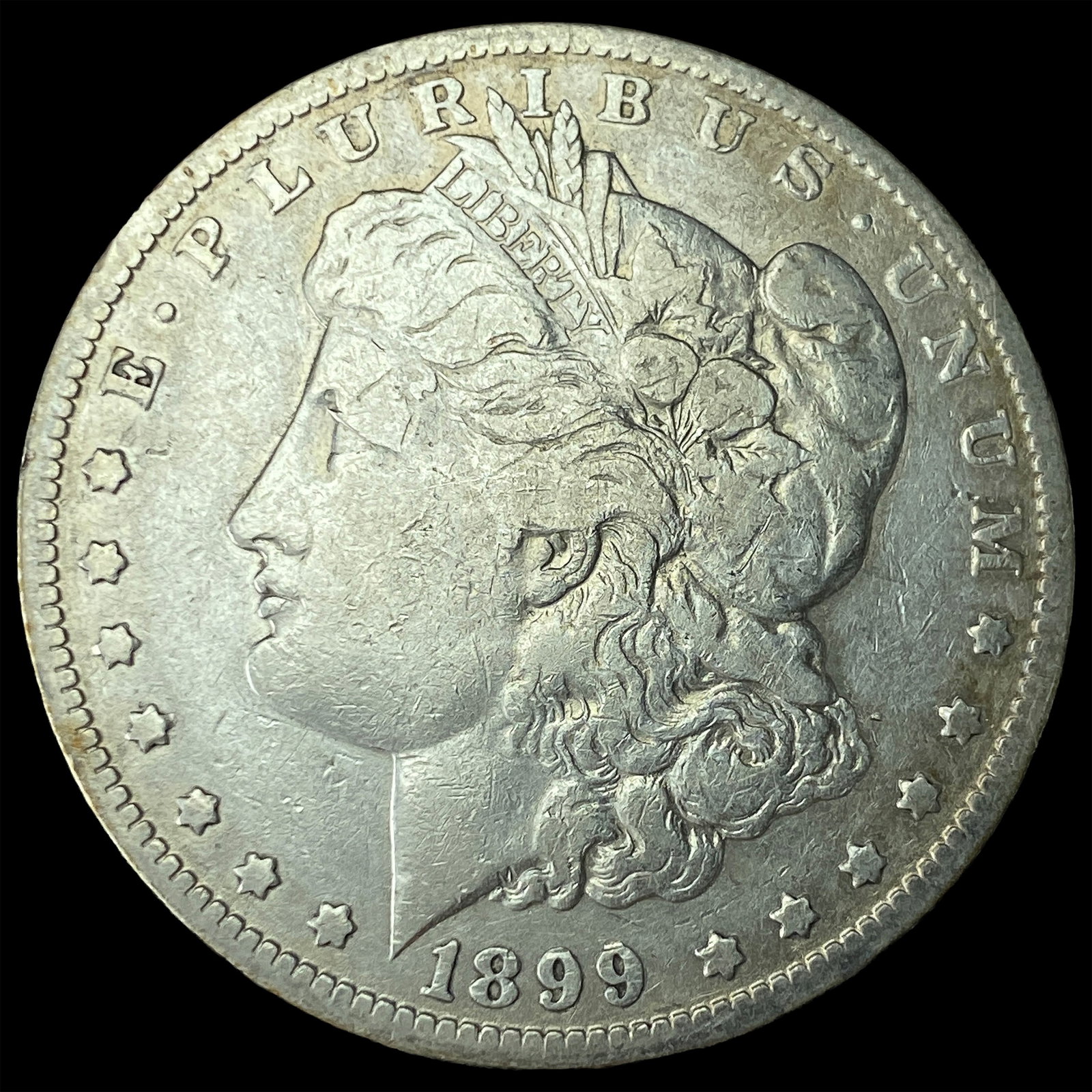 1899-O Silver Morgan Dollar NEARLY UNCIRCULATED: 1899-O Silver Morgan Dollar NEARLY UNCIRCULATED
