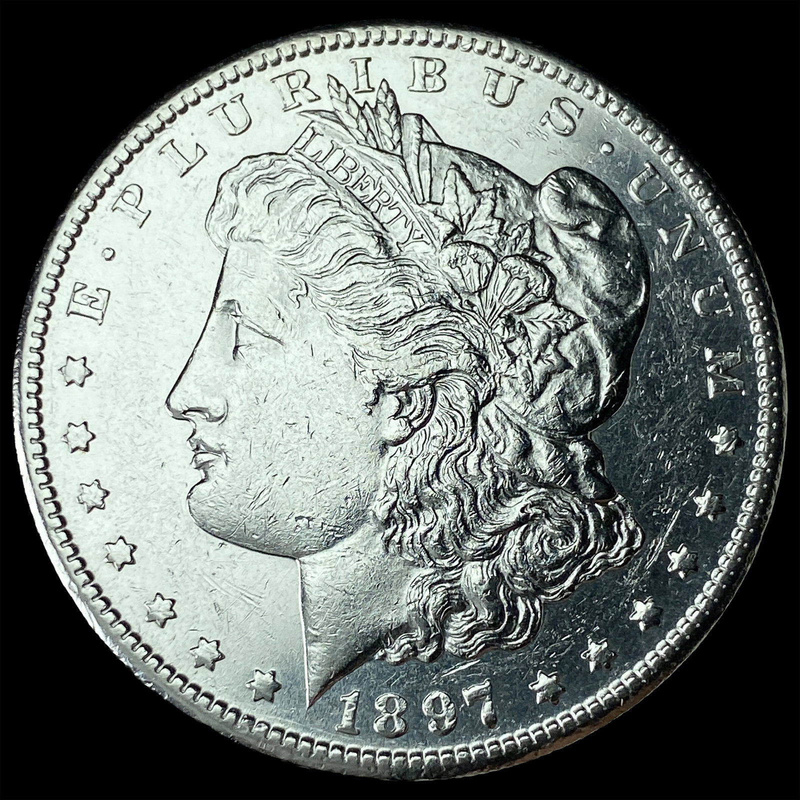 1897-S Silver Morgan Dollar UNCIRCULATED: 1897-S Silver Morgan Dollar UNCIRCULATED