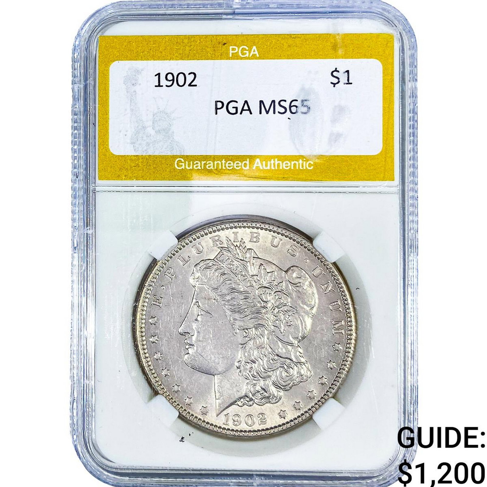 1908 Morgan Silver Dollar PGA MS65 (1 of 2)