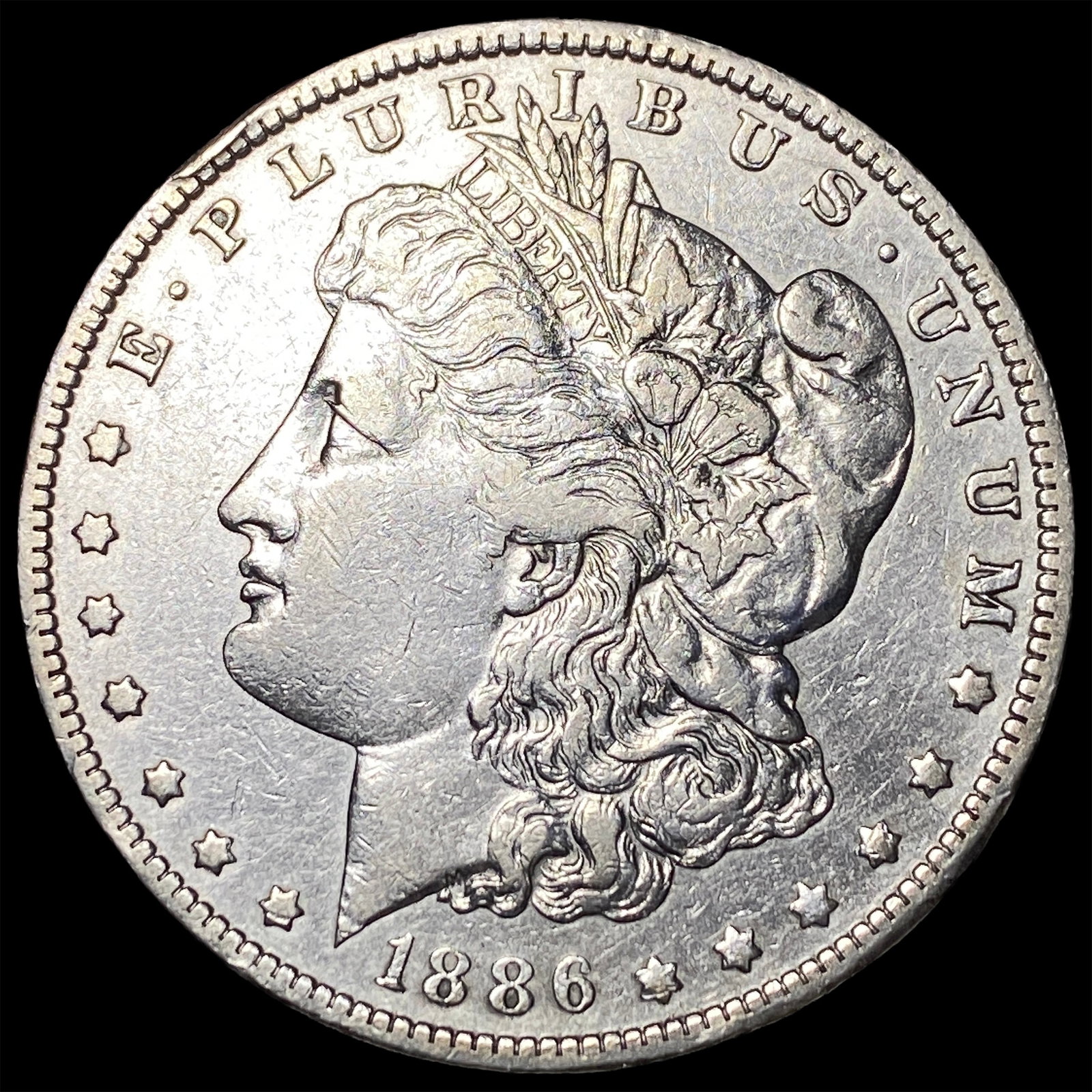 1886-O Silver Morgan Dollar CLOSELY UNCIRCULATED: 1886-O Silver Morgan Dollar CLOSELY UNCIRCULATED