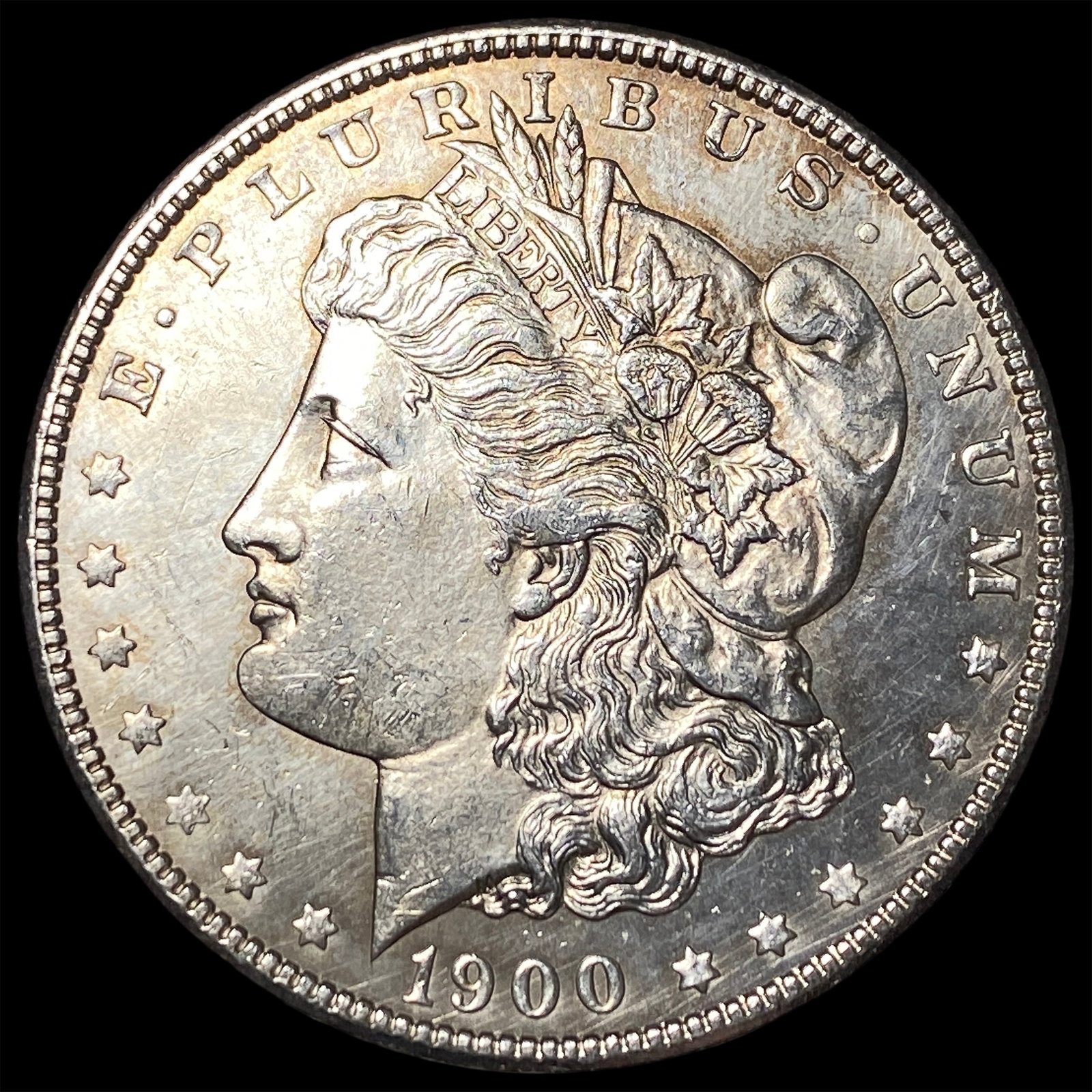 1900 Morgan Silver Dollar CLOSELY UNCIRCULATED: 1900 Morgan Silver Dollar CLOSELY UNCIRCULATED