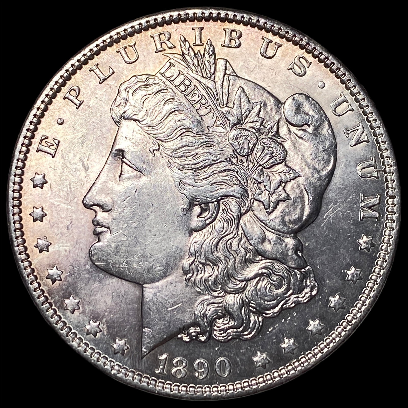 1890 Morgan Silver Dollar UNCIRCULATED: 1890 Morgan Silver Dollar UNCIRCULATED