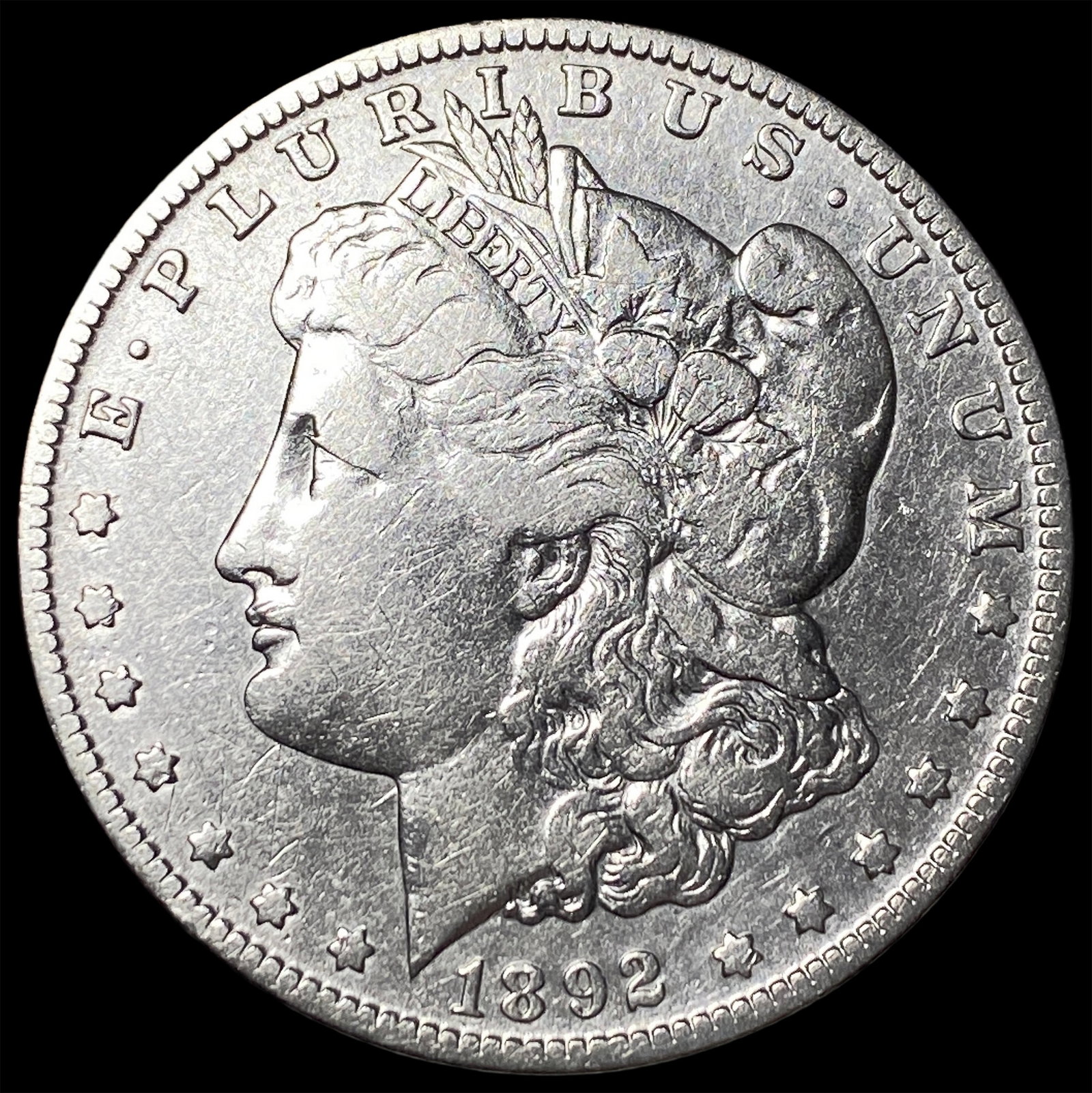 1892-O Silver Morgan Dollar NEARLY UNCIRCULATED: 1892-O Silver Morgan Dollar NEARLY UNCIRCULATED