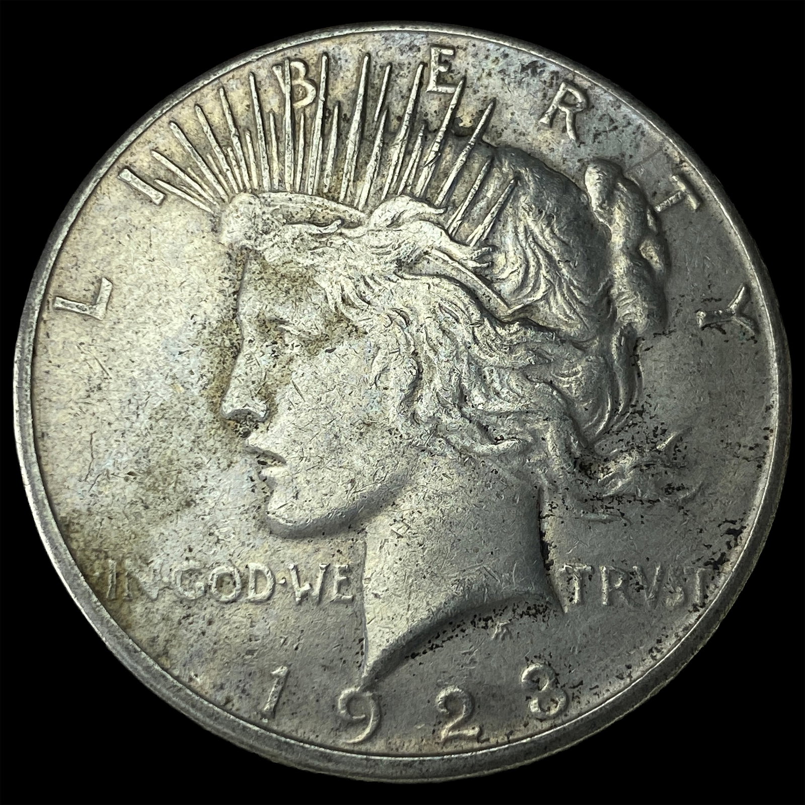 1923-S Silver Peace Dollar UNCIRCULATED: 1923-S Silver Peace Dollar UNCIRCULATED