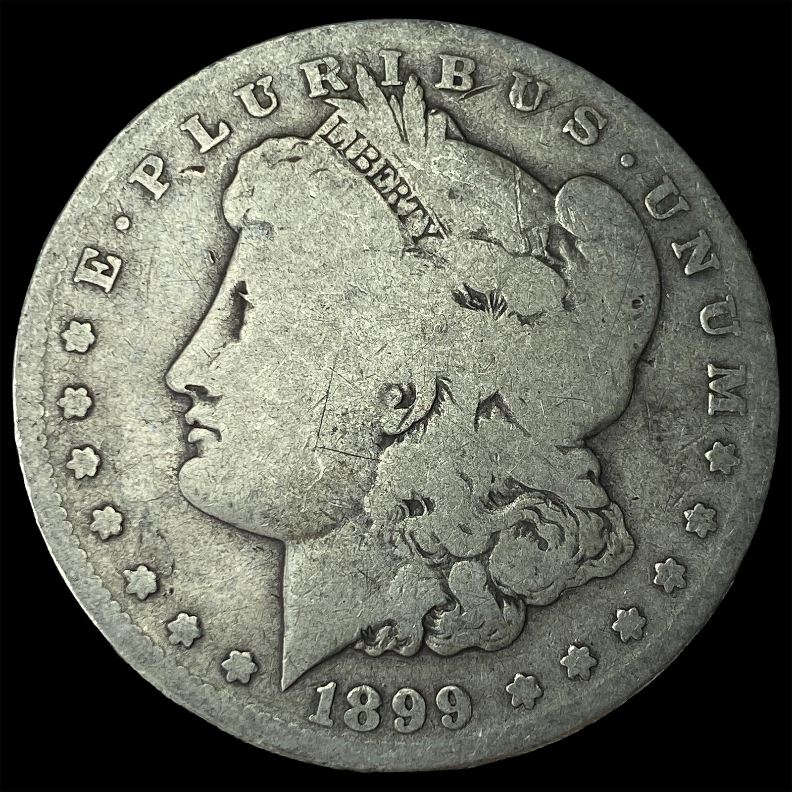 1899 Morgan Silver Dollar CLOSELY UNCIRCULATED: 1899 Morgan Silver Dollar CLOSELY UNCIRCULATED